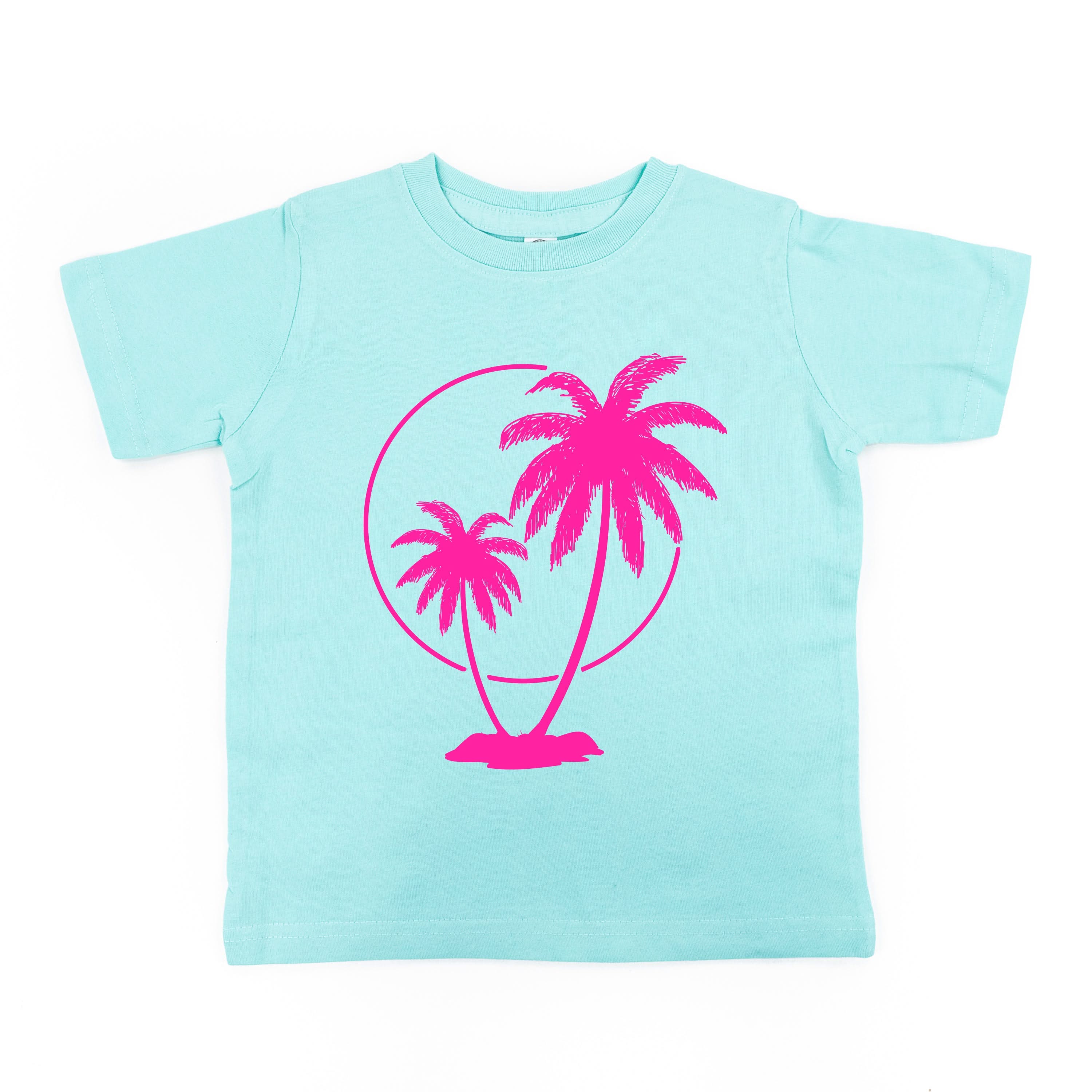 2 Palm Trees with Sun - Child Tee - Image 2