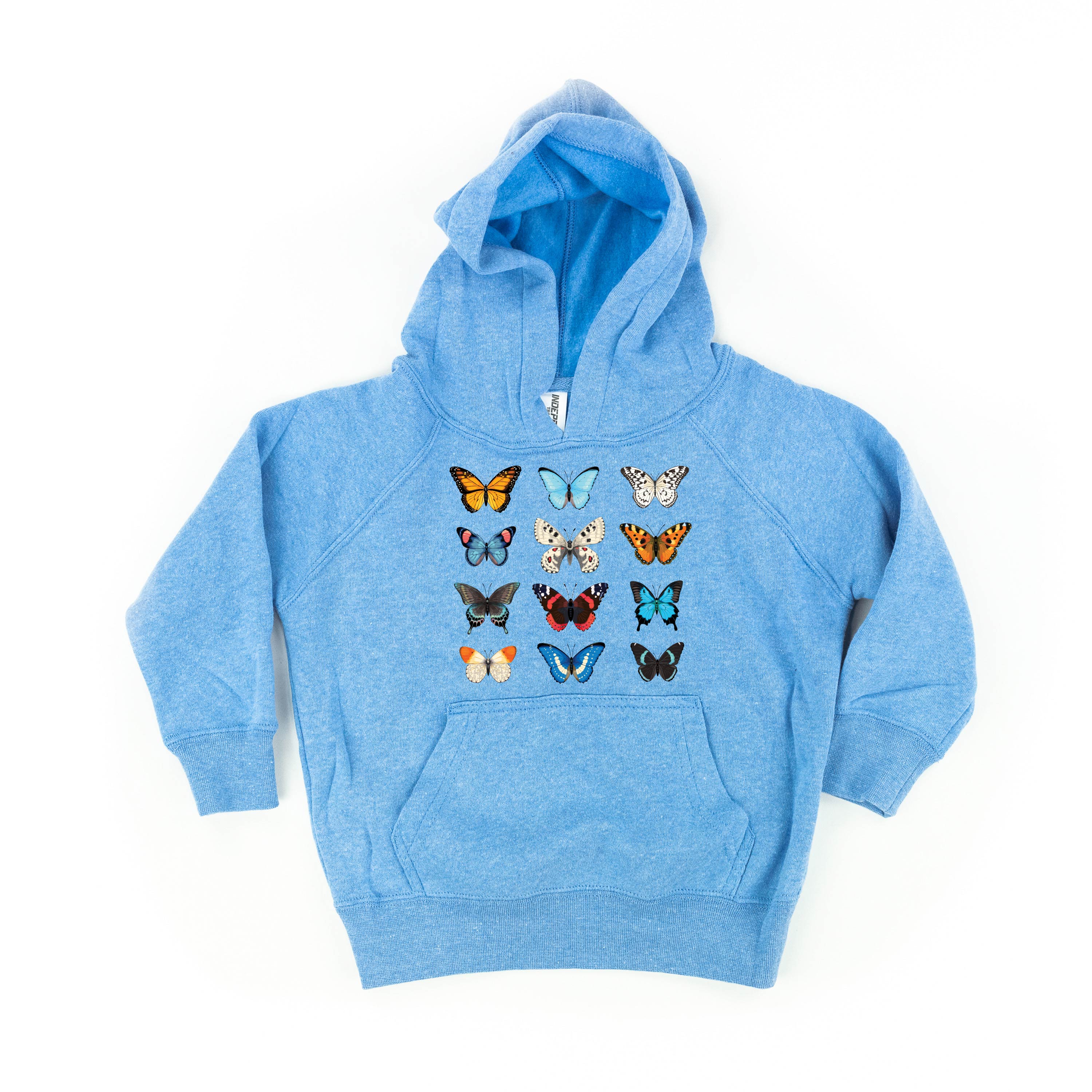 3x4 Butterfly Chart - Child HOODIE - Image 3