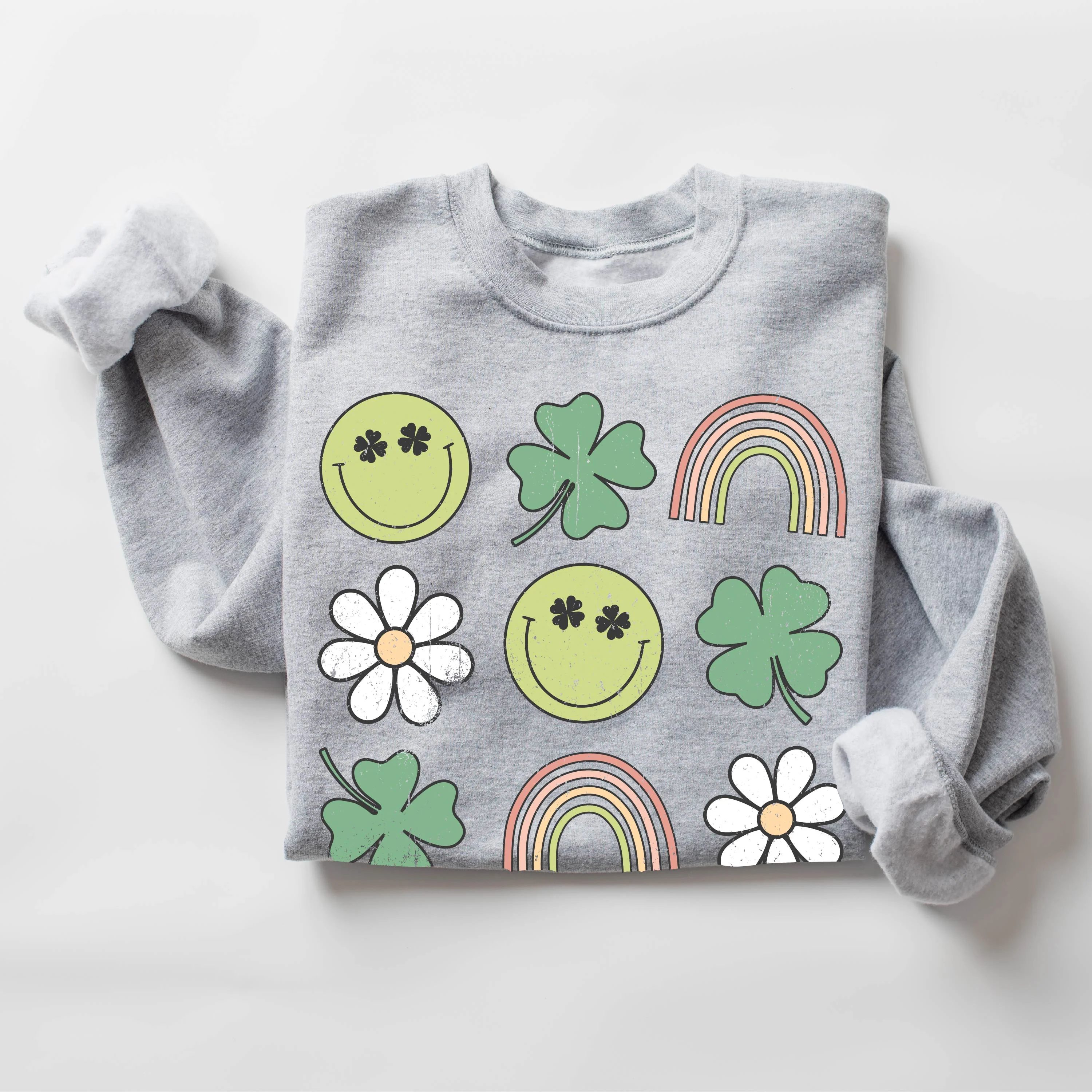 3x3 - Lucky Spring Things - Basic Fleece - Image 2