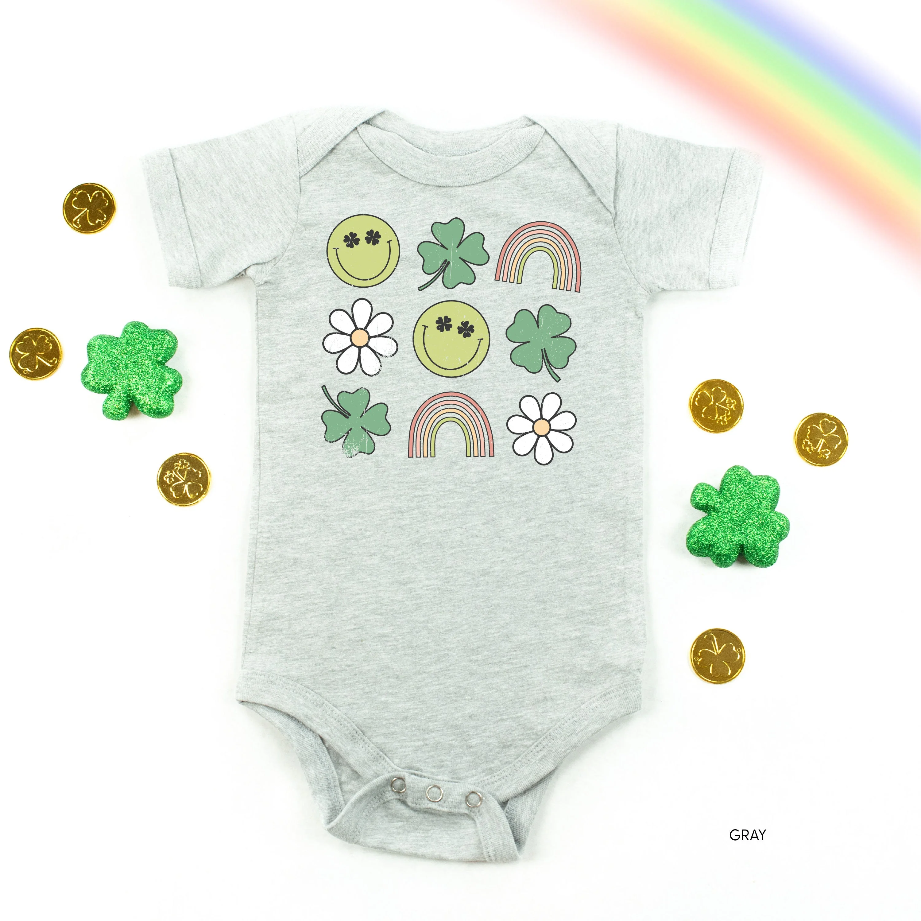 3x3 - Lucky Spring Things - Infant Bodysuit/Tee - Image 4
