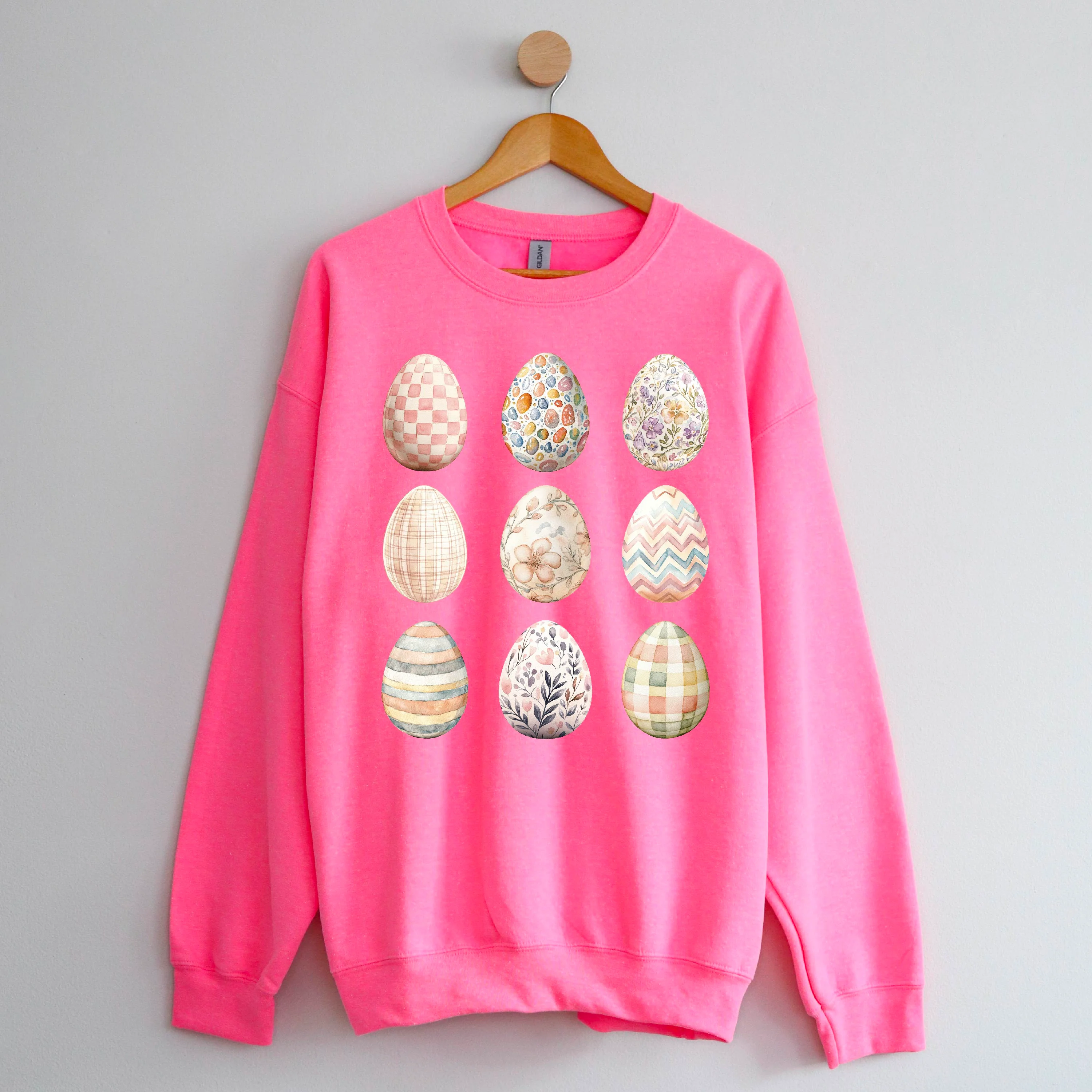 3x3 Painted Eggs - Basic Fleece - Image 10