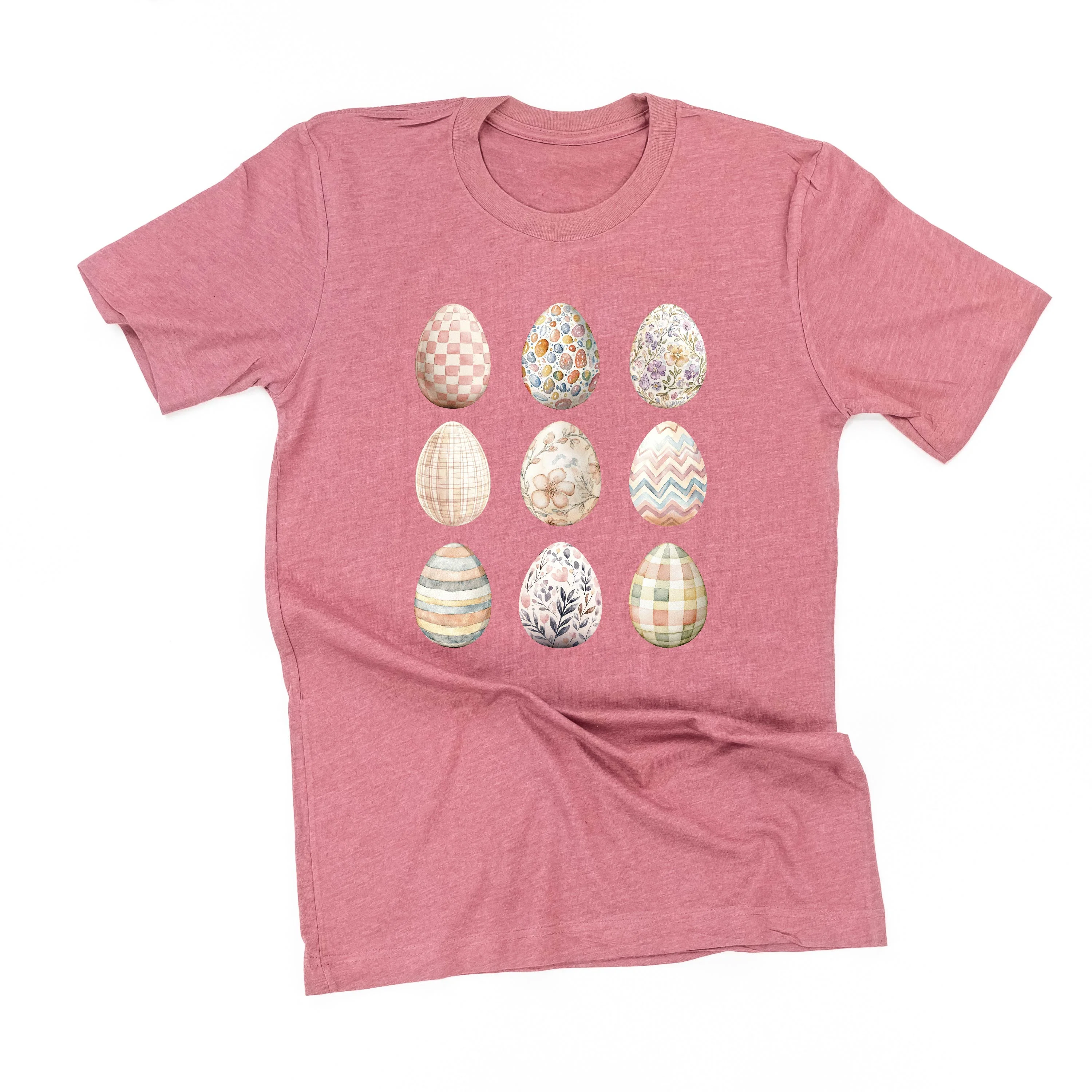3x3 Painted Eggs - Unisex Tee - Image 7