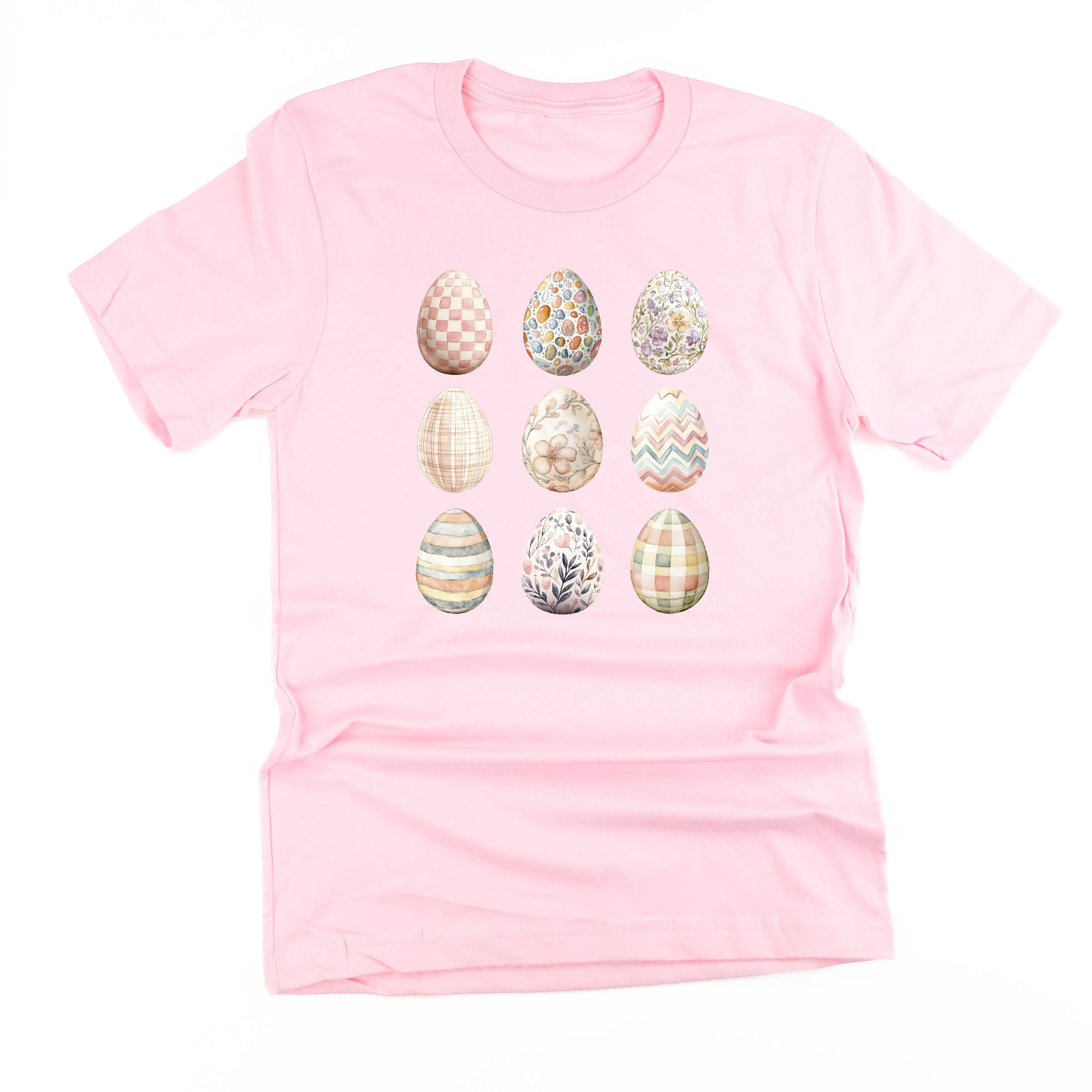 3x3 Painted Eggs - Unisex Tee - Image 8