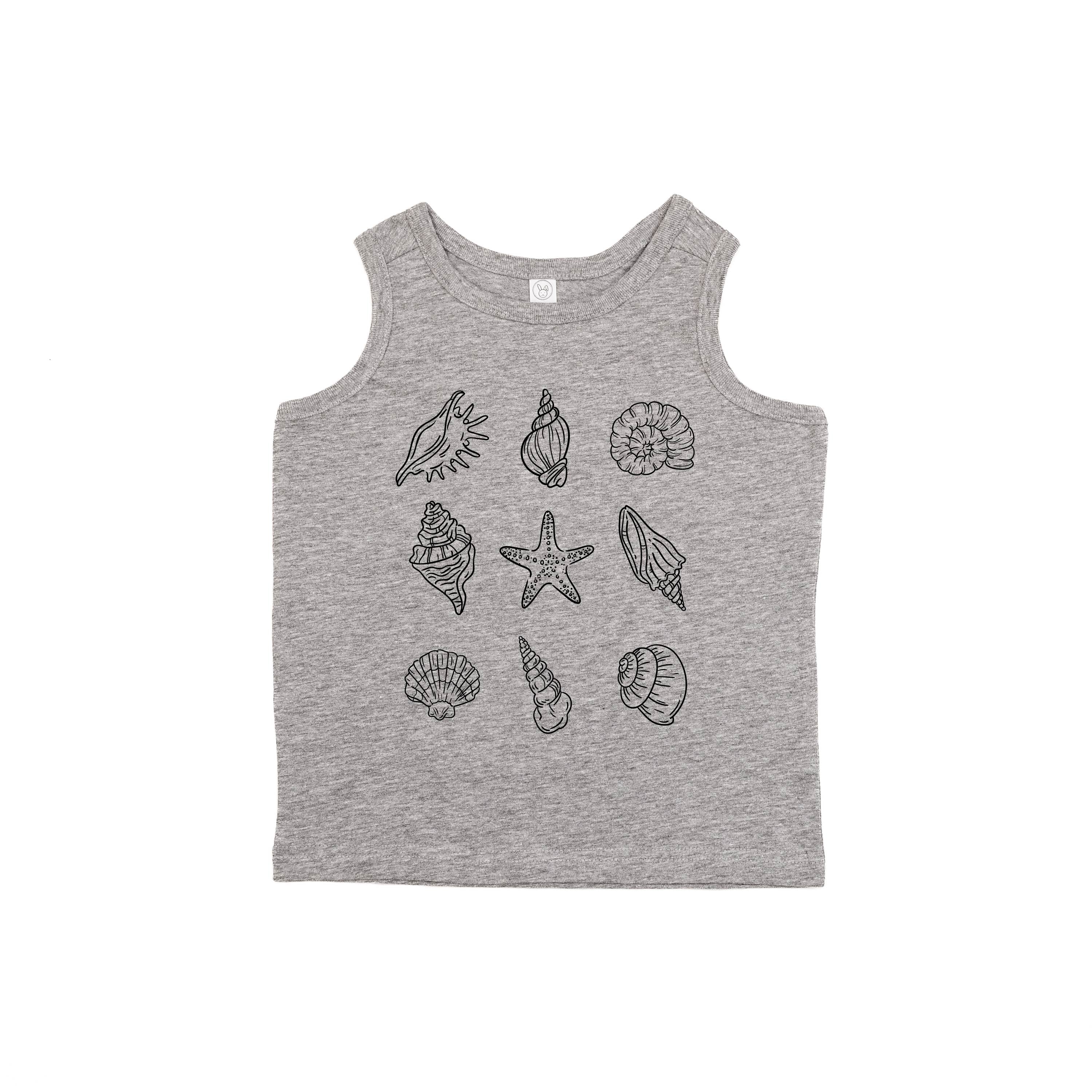 3x3 Seashells - Child TANK - Image 5