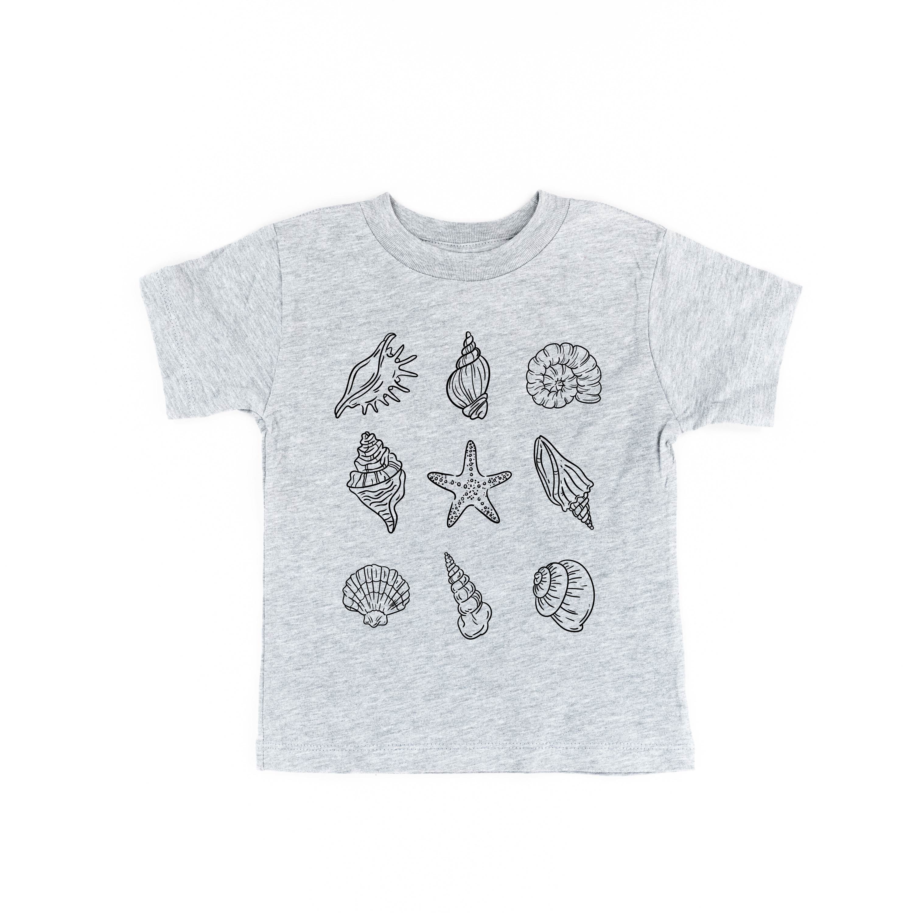 3x3 Seashells - Child Tee - Image 12