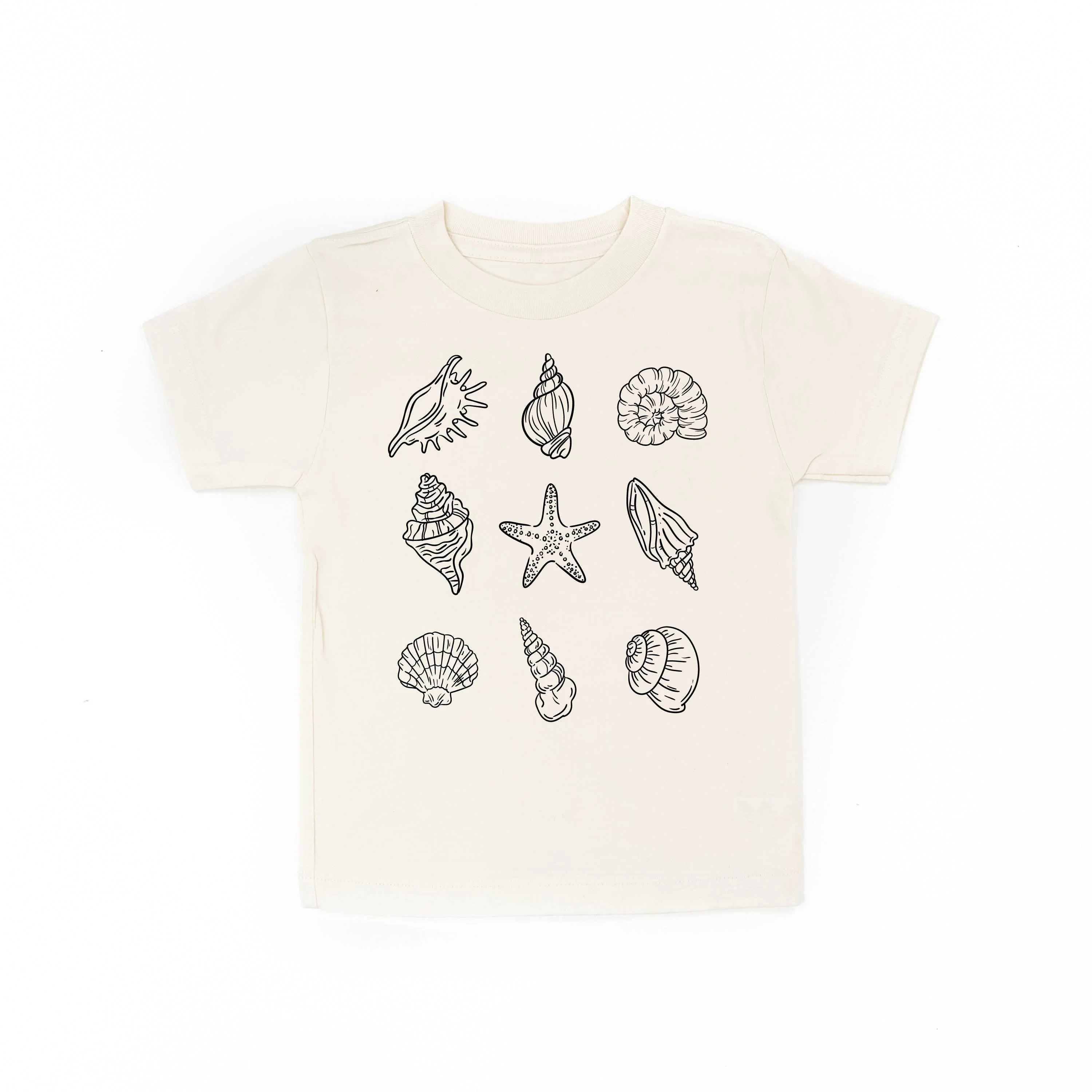 3x3 Seashells - Child Tee - Image 4