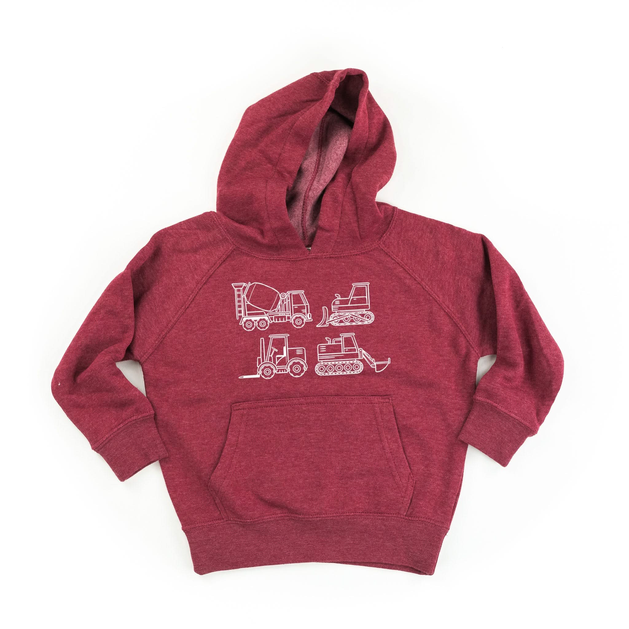 4 CONSTRUCTION TRUCKS - CHILD HOODIE - Image 2