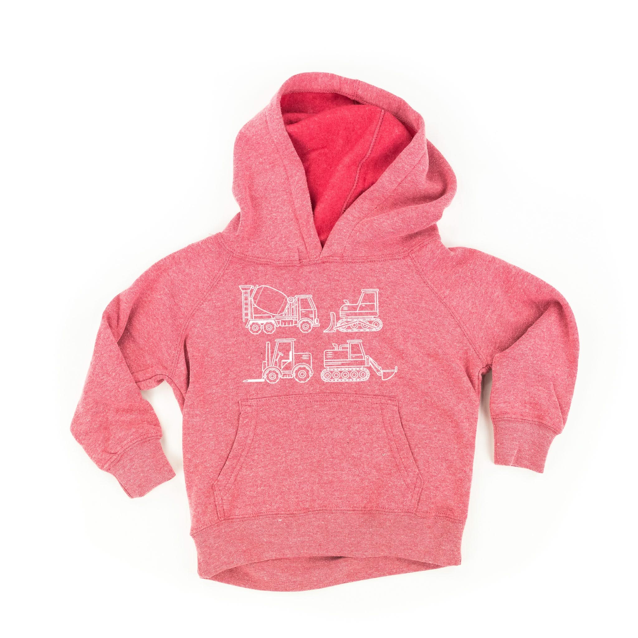 4 CONSTRUCTION TRUCKS - CHILD HOODIE - Image 4
