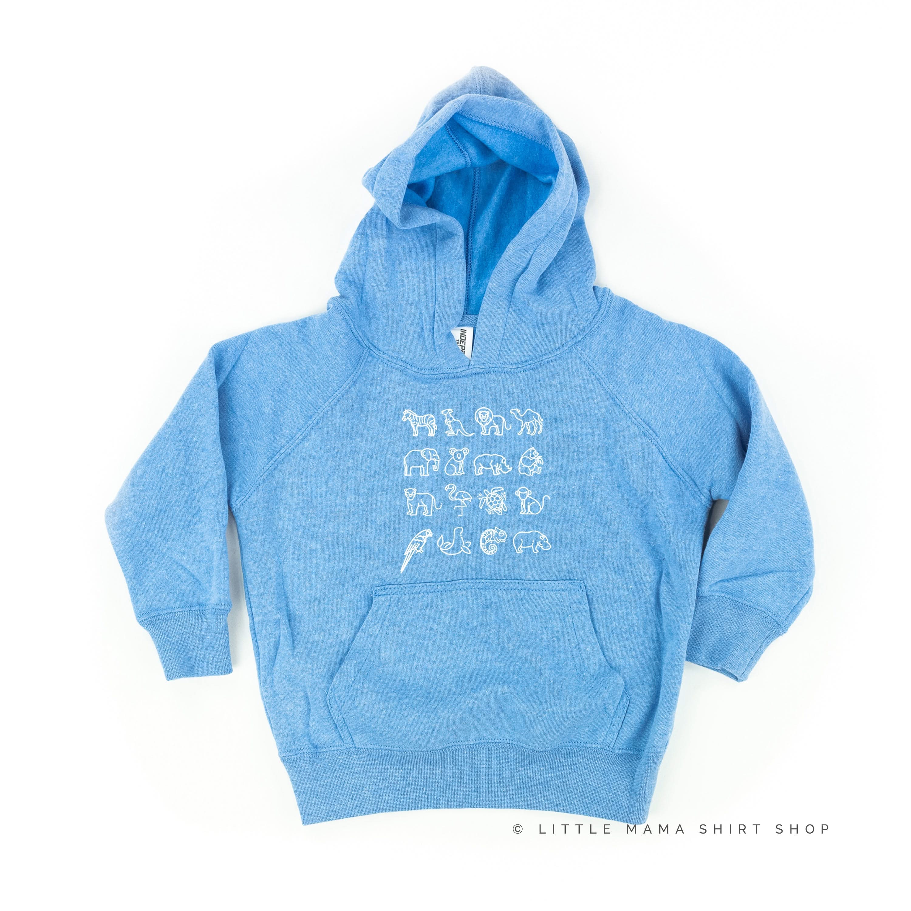 4x4 ZOO ANIMALS - Child Hoodie - Image 6