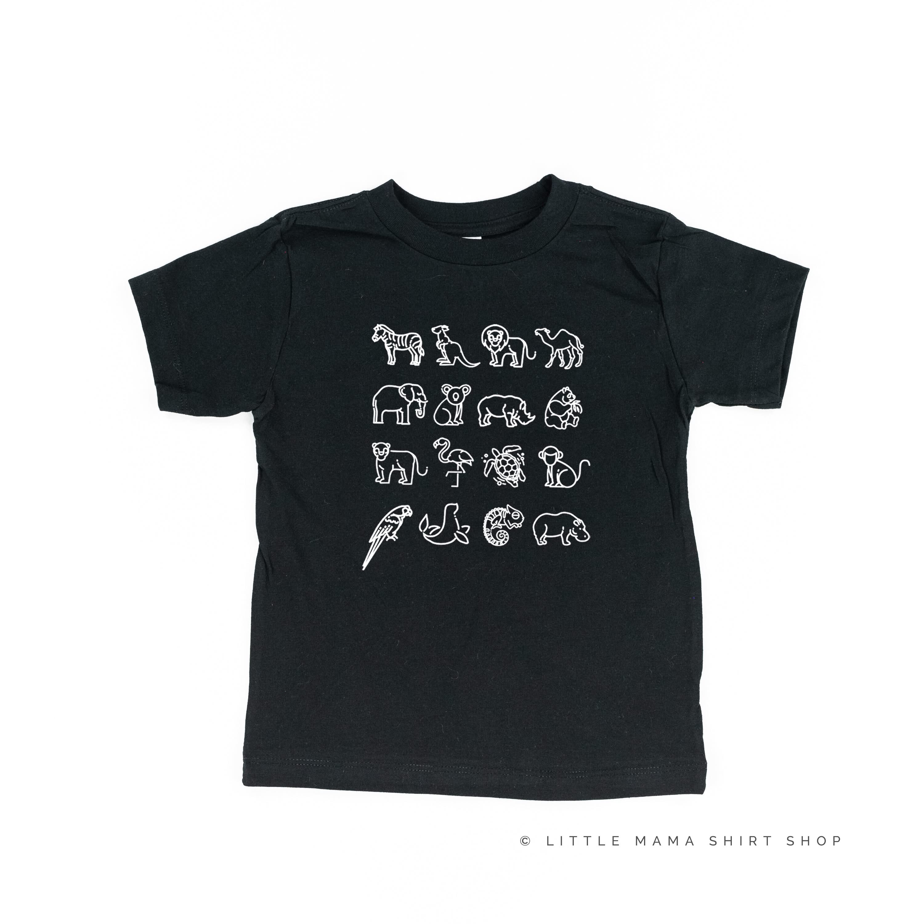 4x4 Zoo Animals - Child Tee - Image 4