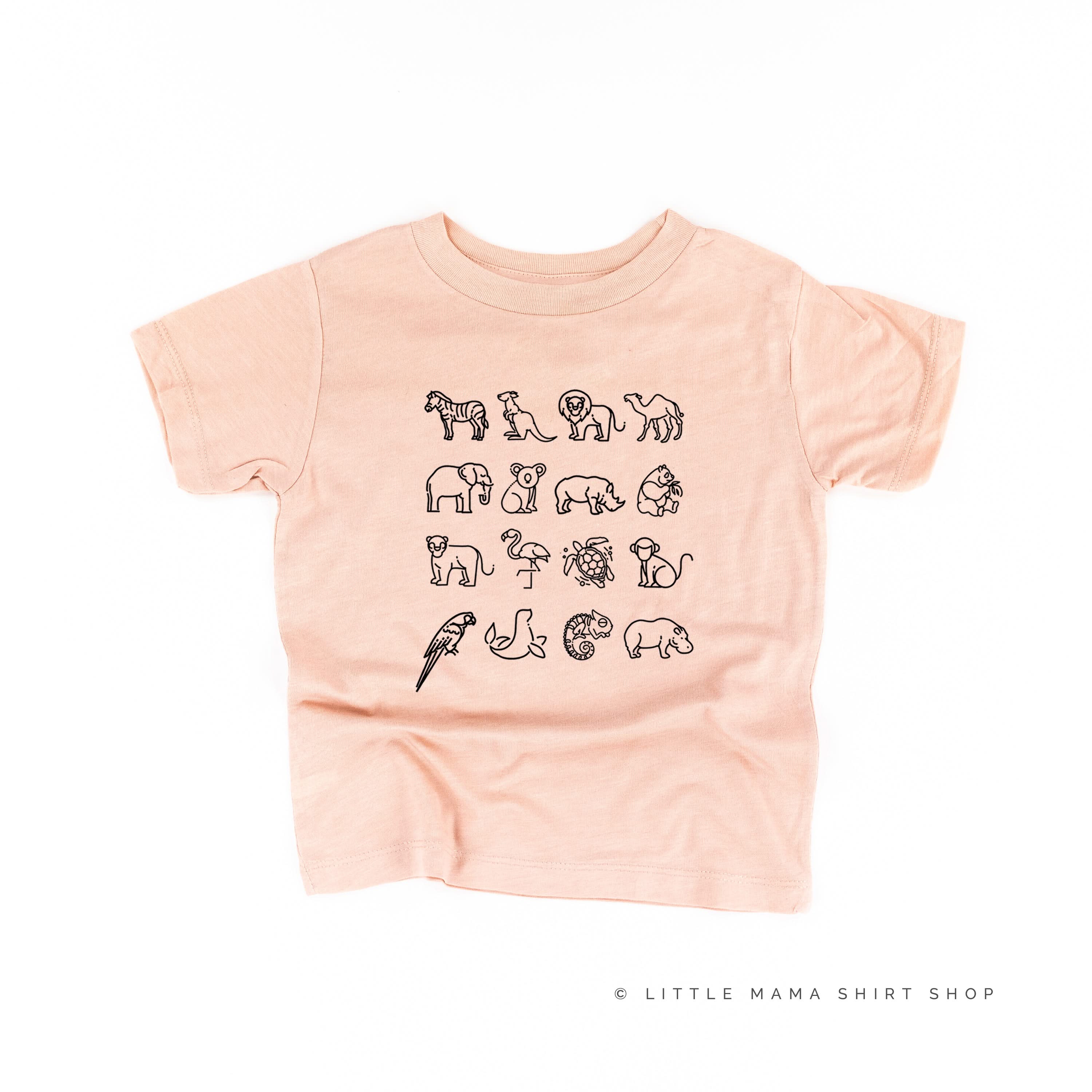 4x4 Zoo Animals - Child Tee - Image 5