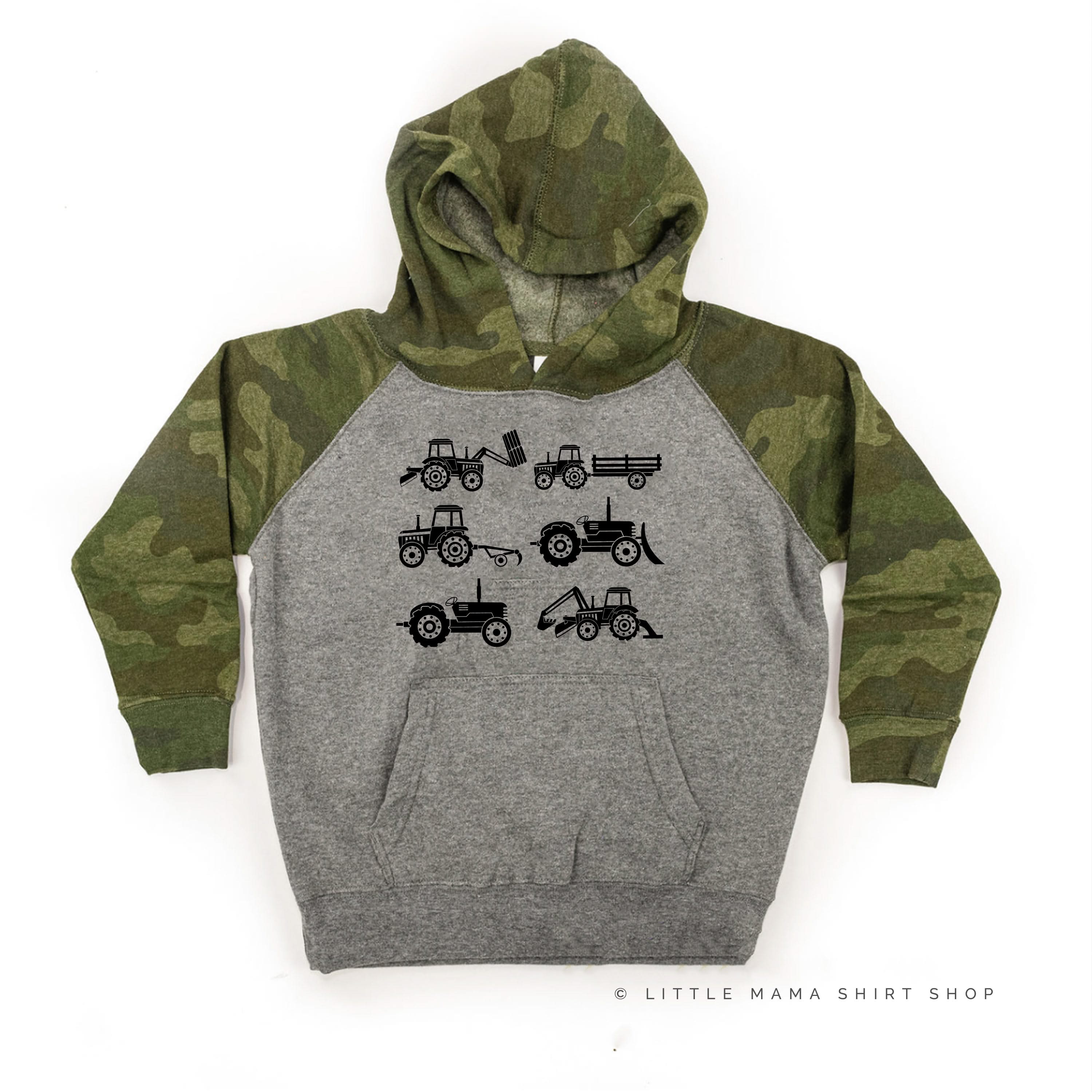 6 Tractors - Child Hoodie - Image 5