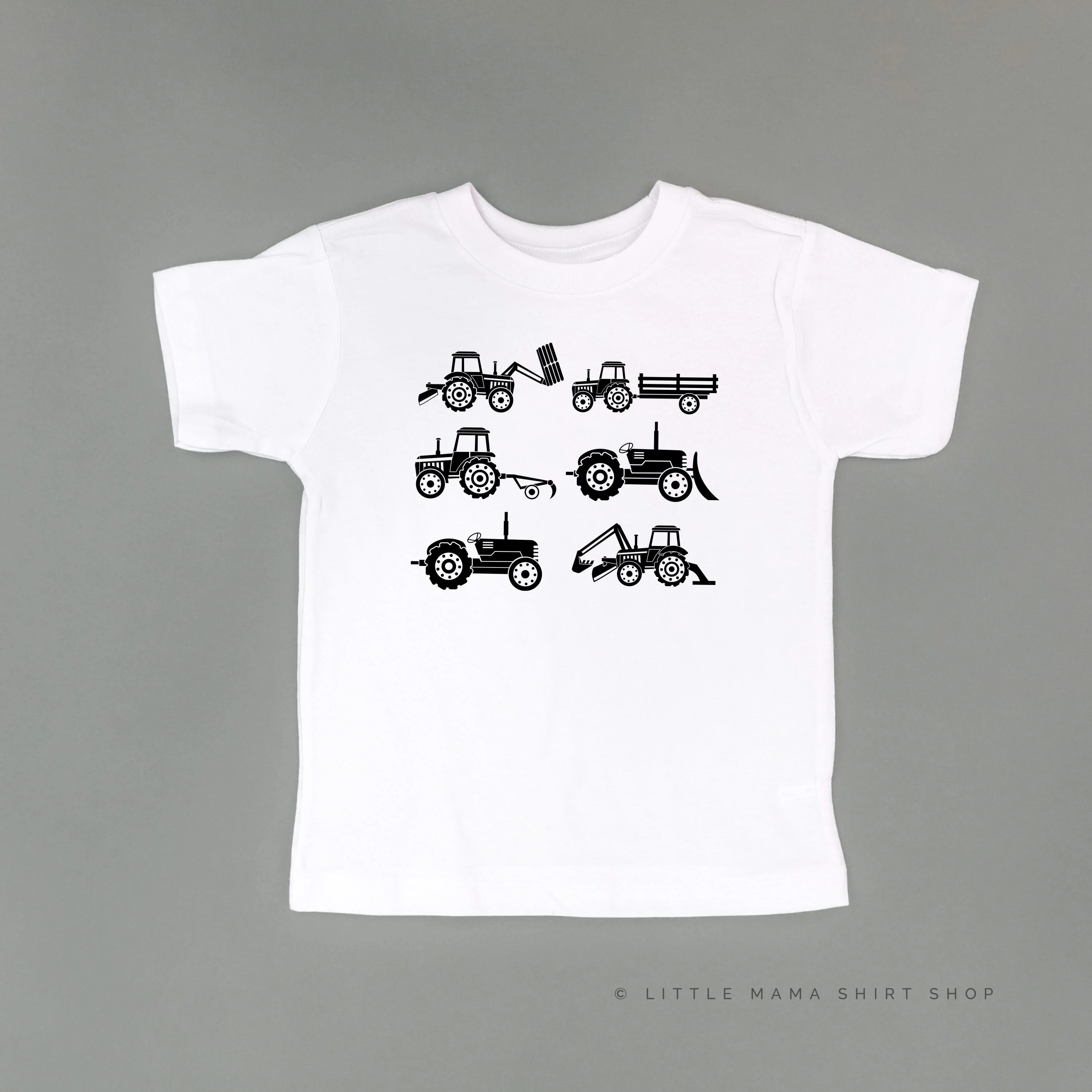 6 Tractors - Child Tee - Image 9