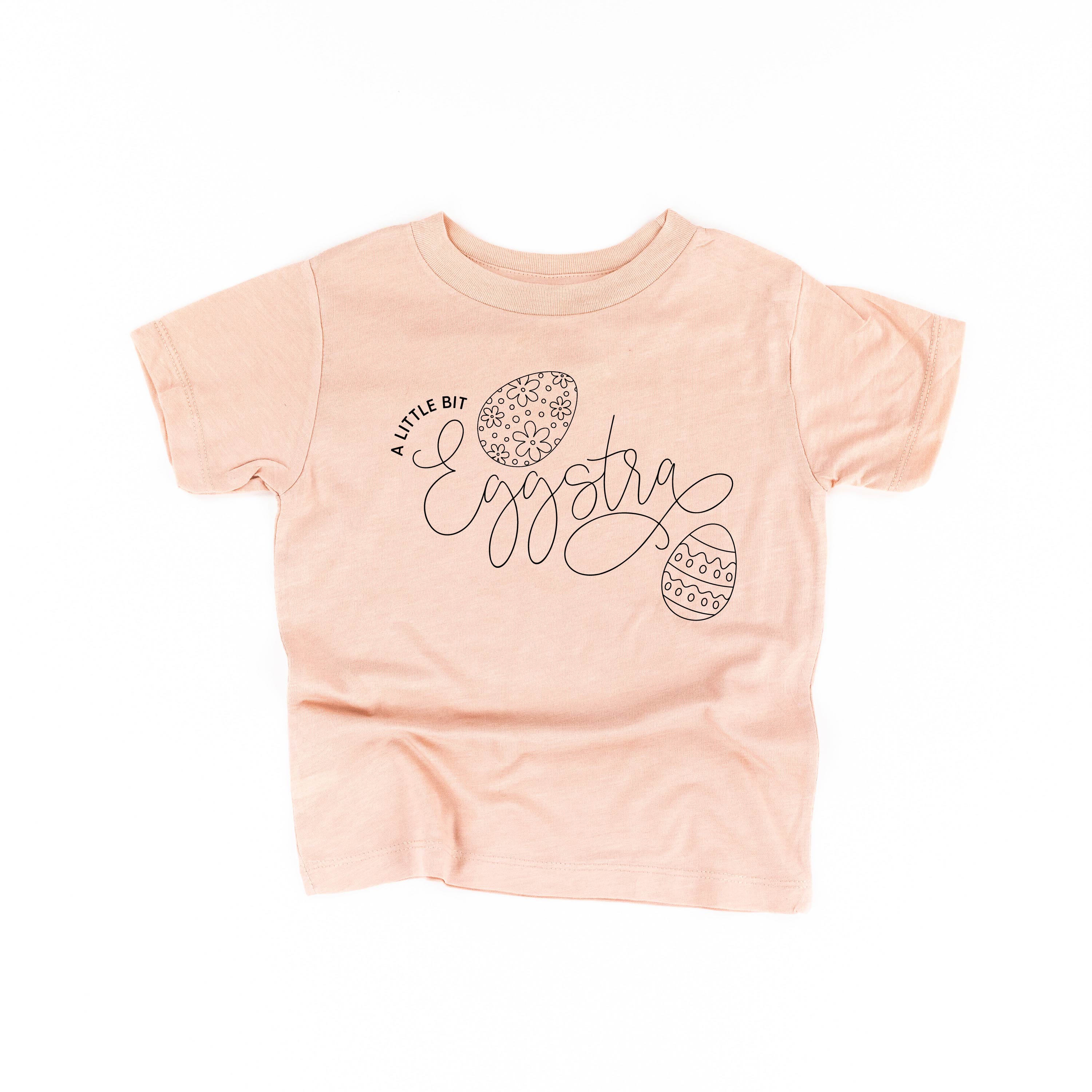 A Little Bit Eggstra - Child Tee - Image 4