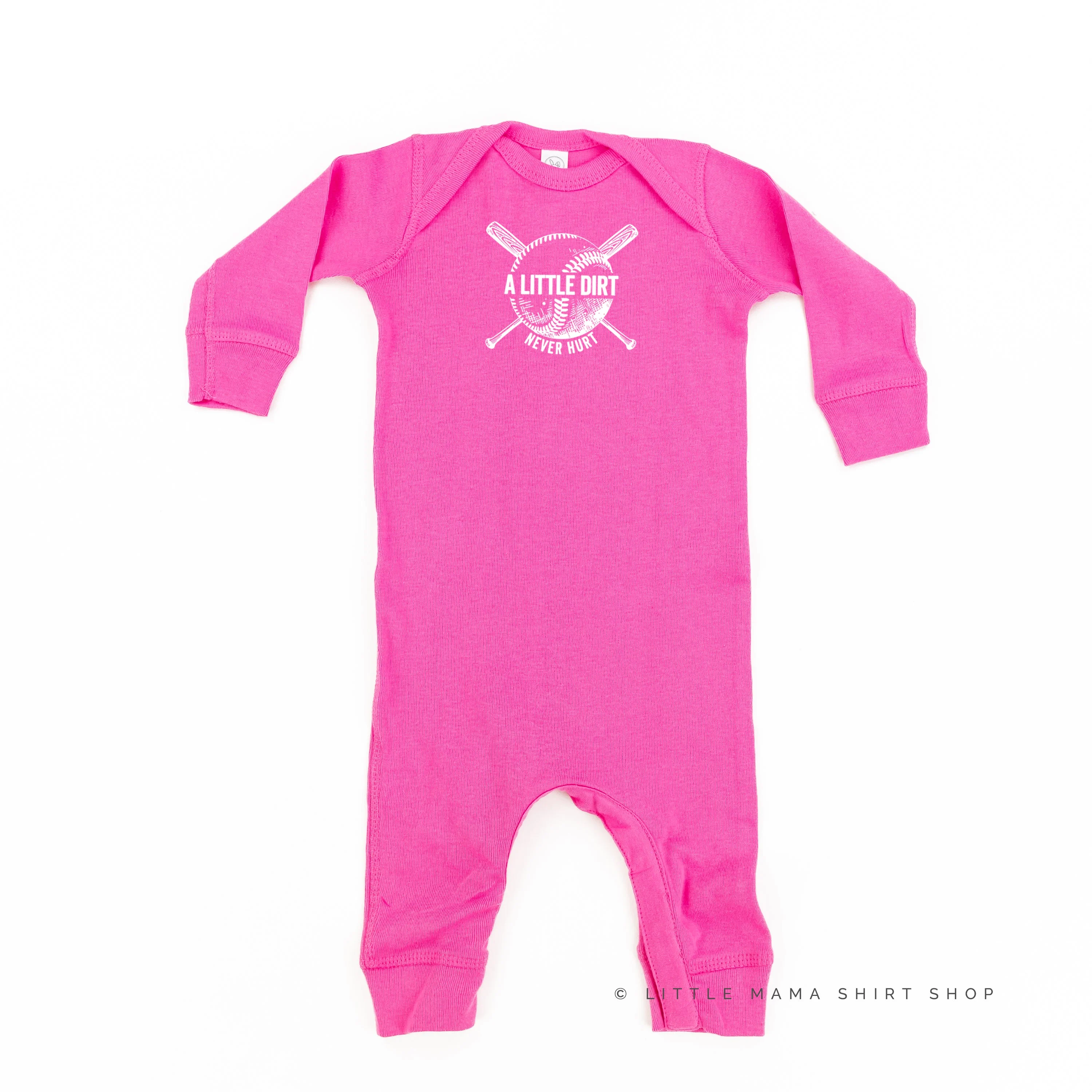 Baseball - A Little Dirt Never Hurt  - Baby Sleeper - Image 3