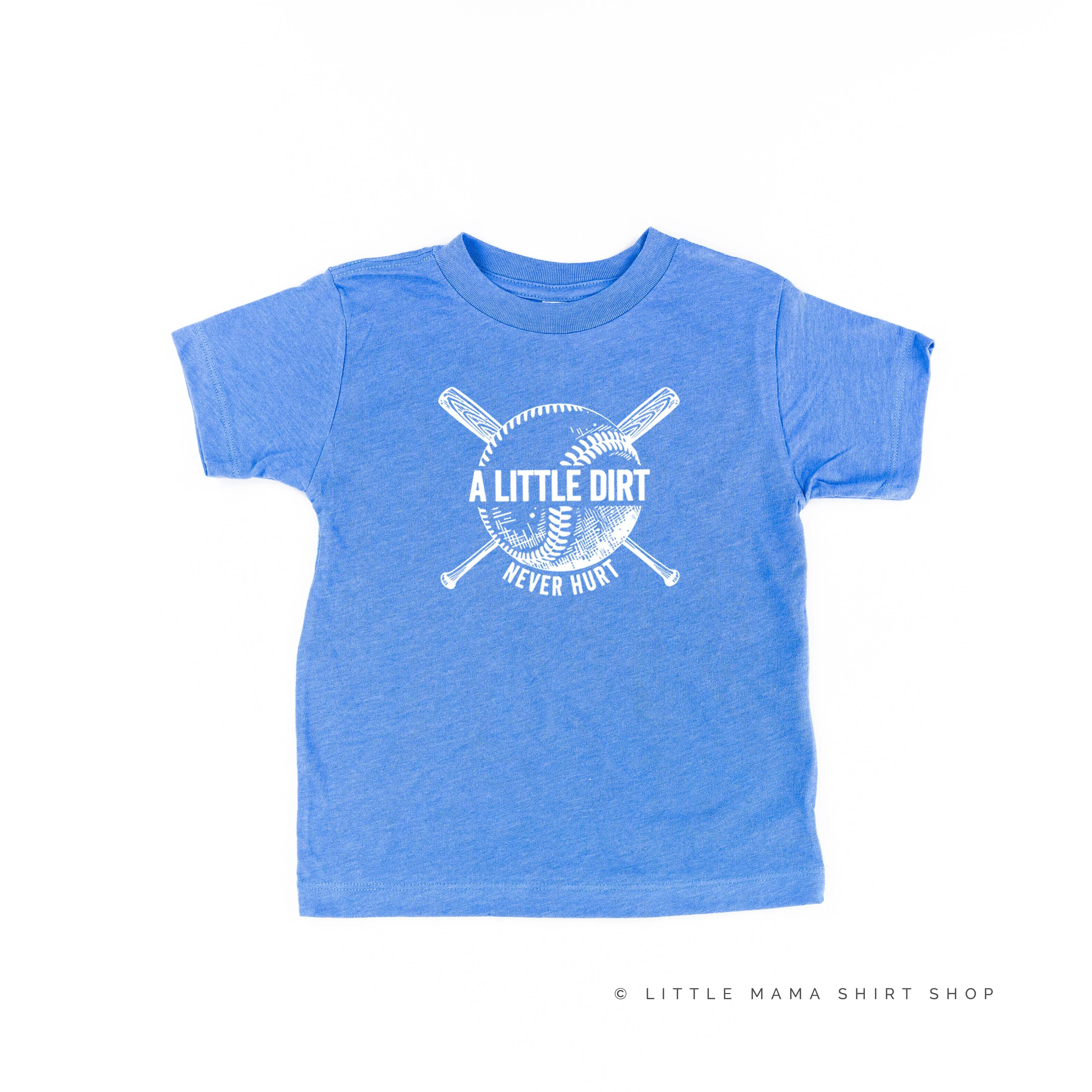 Baseball - A Little Dirt Never Hurt - Child Tee - Image 10