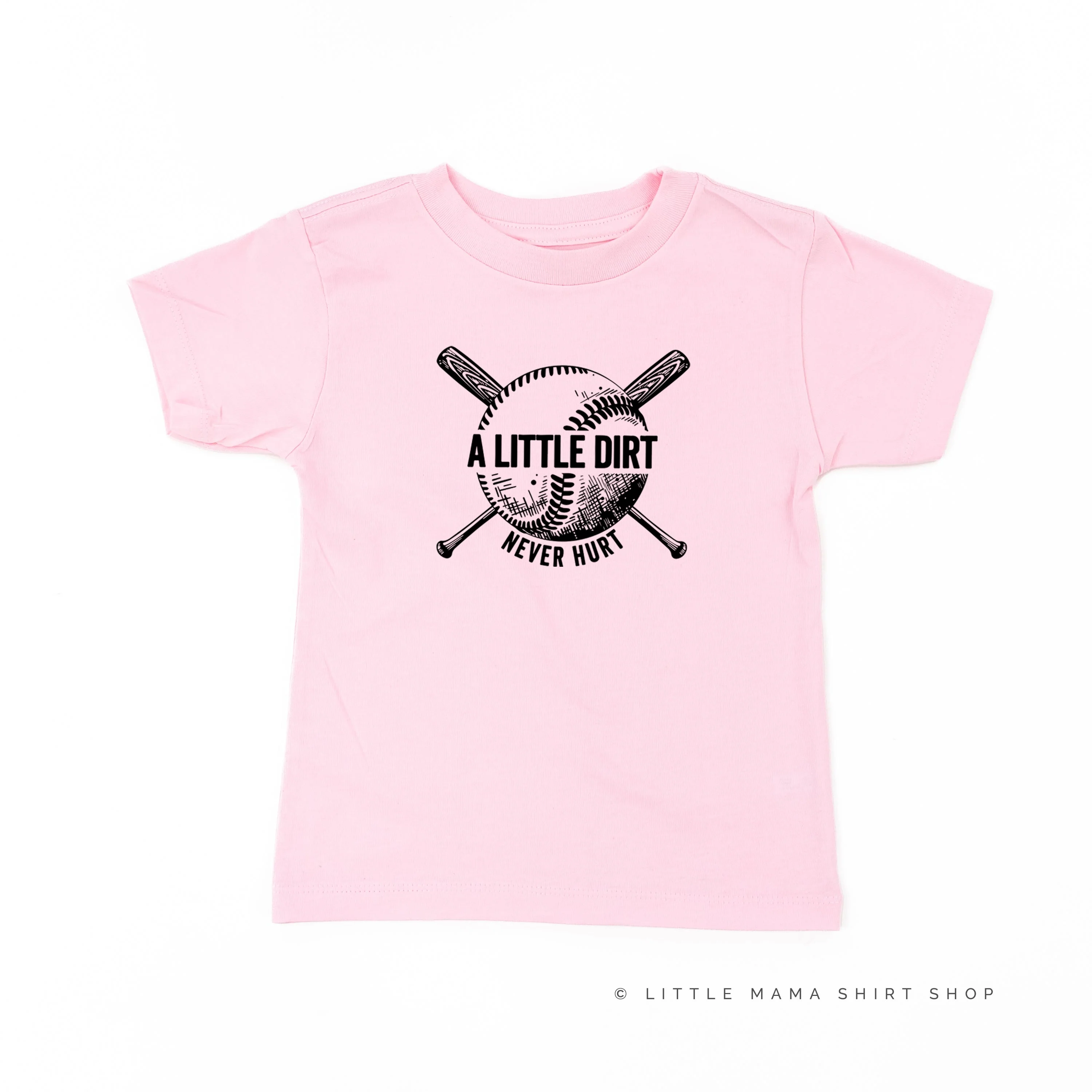 Baseball - A Little Dirt Never Hurt - Child Tee - Image 14
