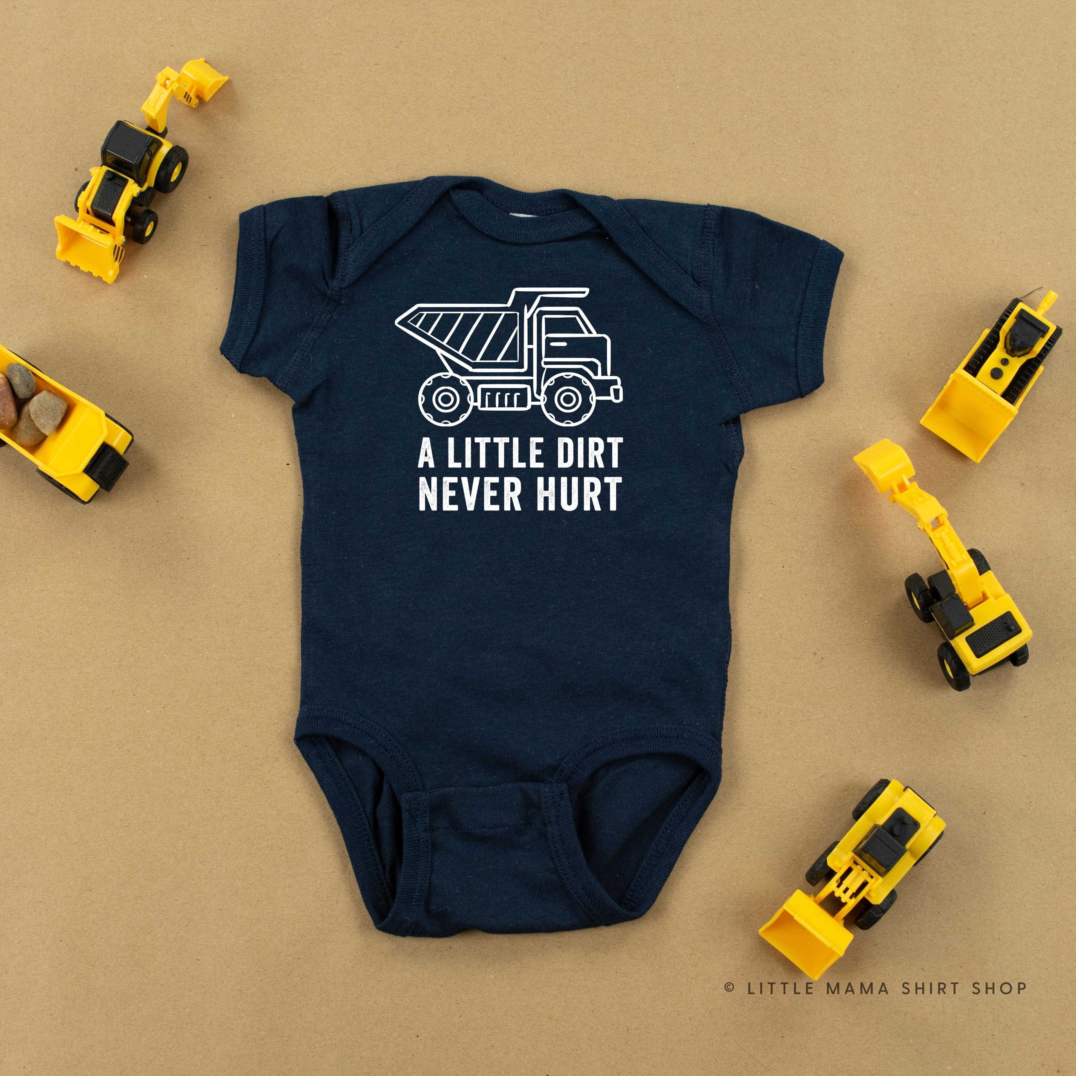 A Little Dirt Never Hurt - Construction - Child Tee - Image 13