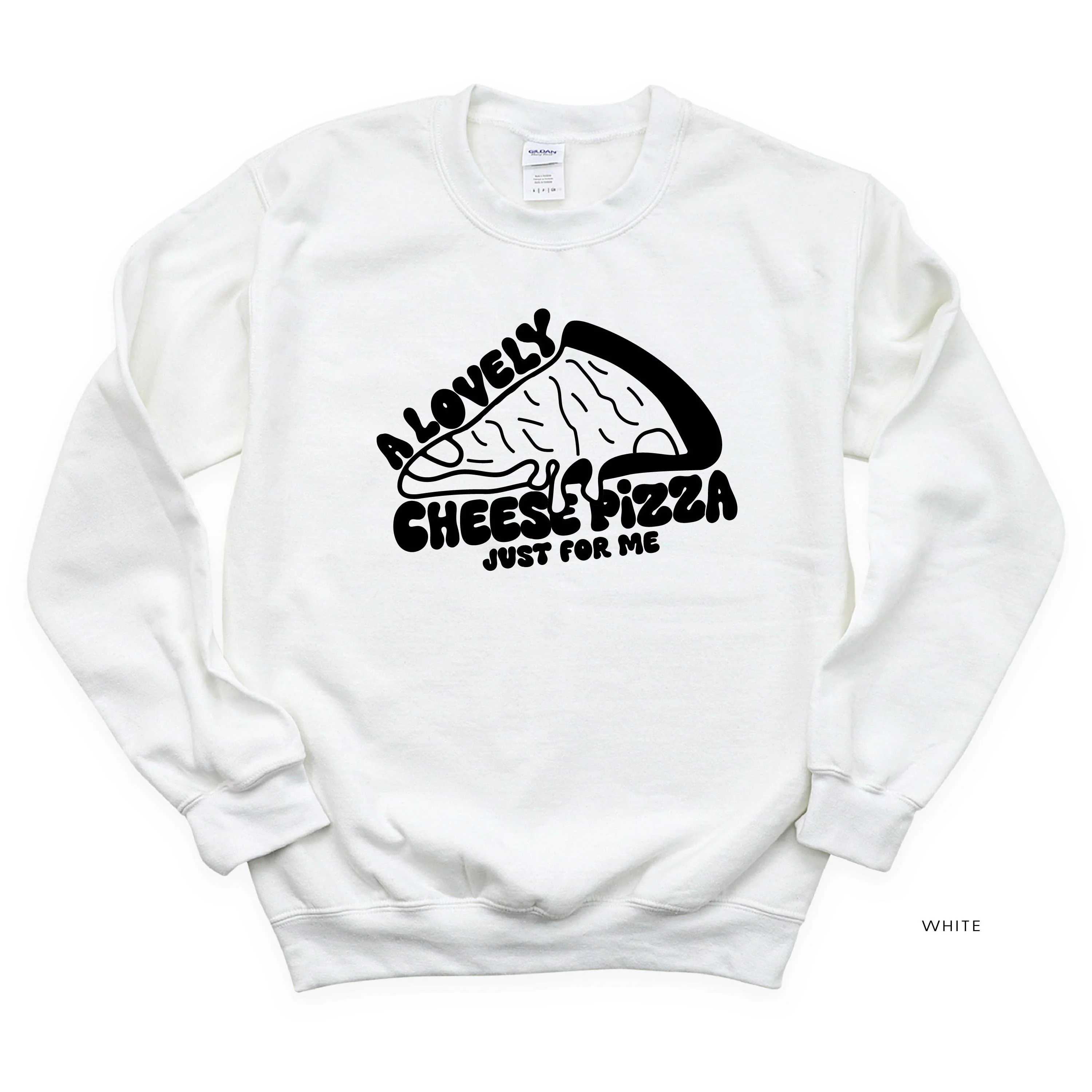 A Lovely Cheese Pizza Just For Me - Basic Fleece - Image 5