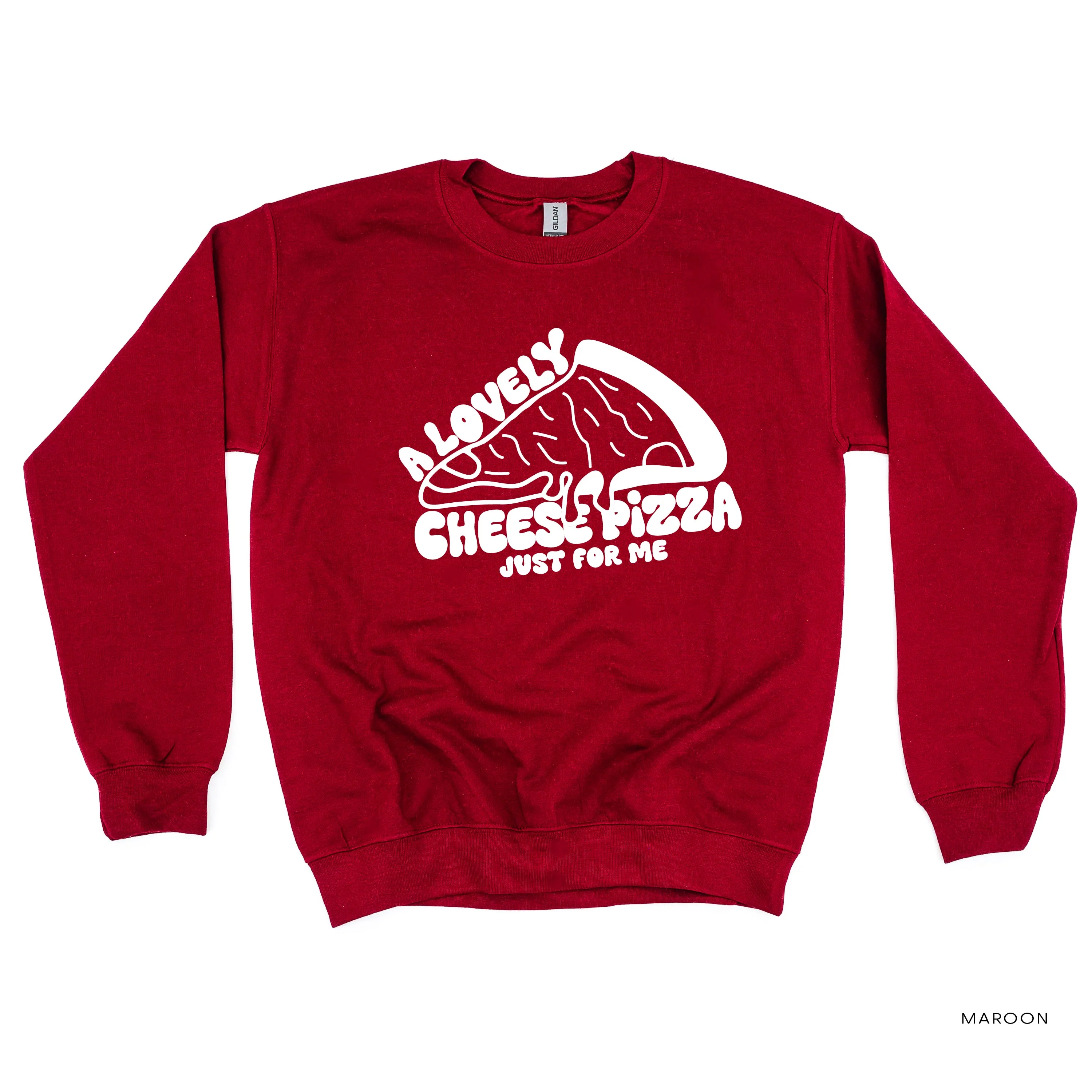 A Lovely Cheese Pizza Just For Me - Basic Fleece - Image 6