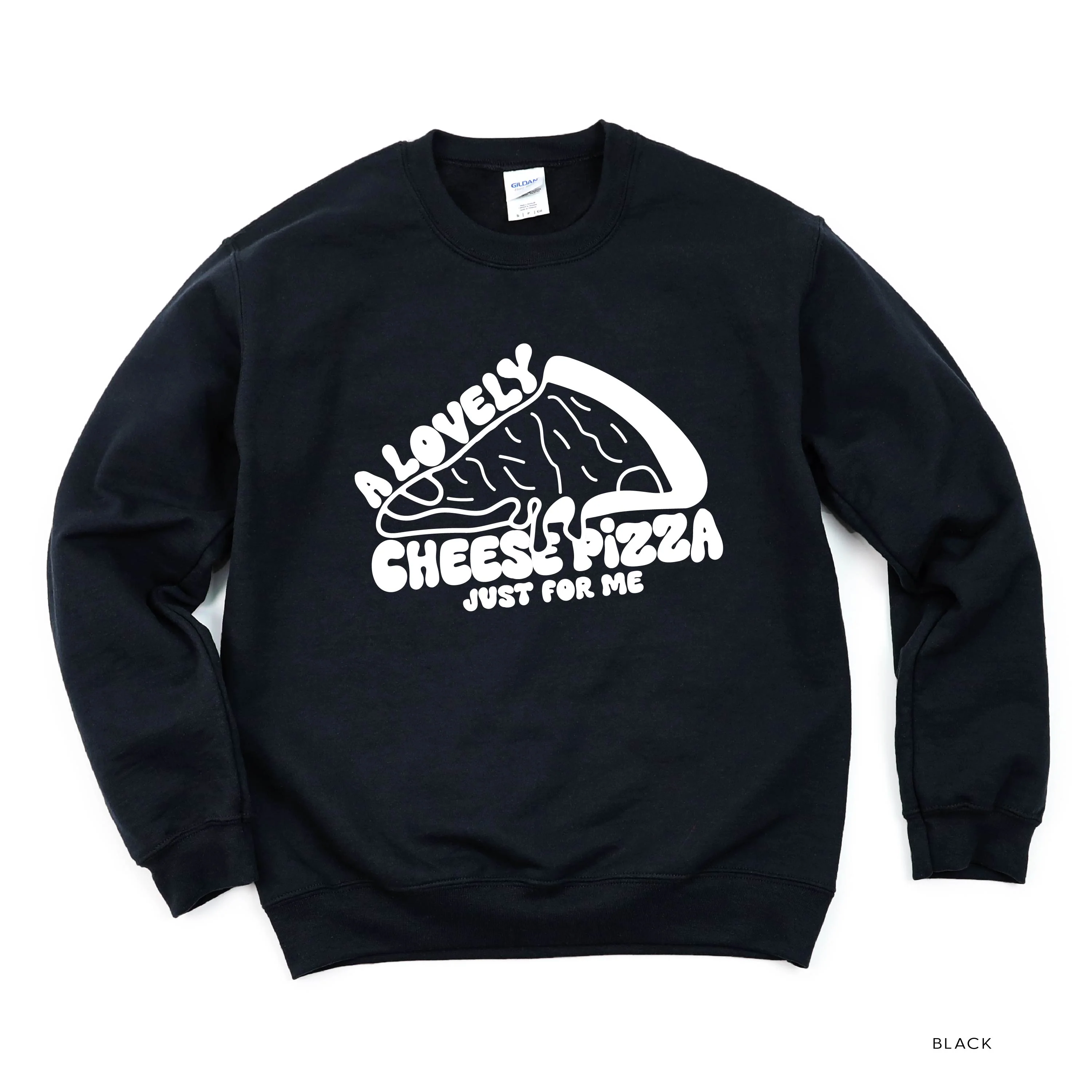 A Lovely Cheese Pizza Just For Me - Basic Fleece - Image 8