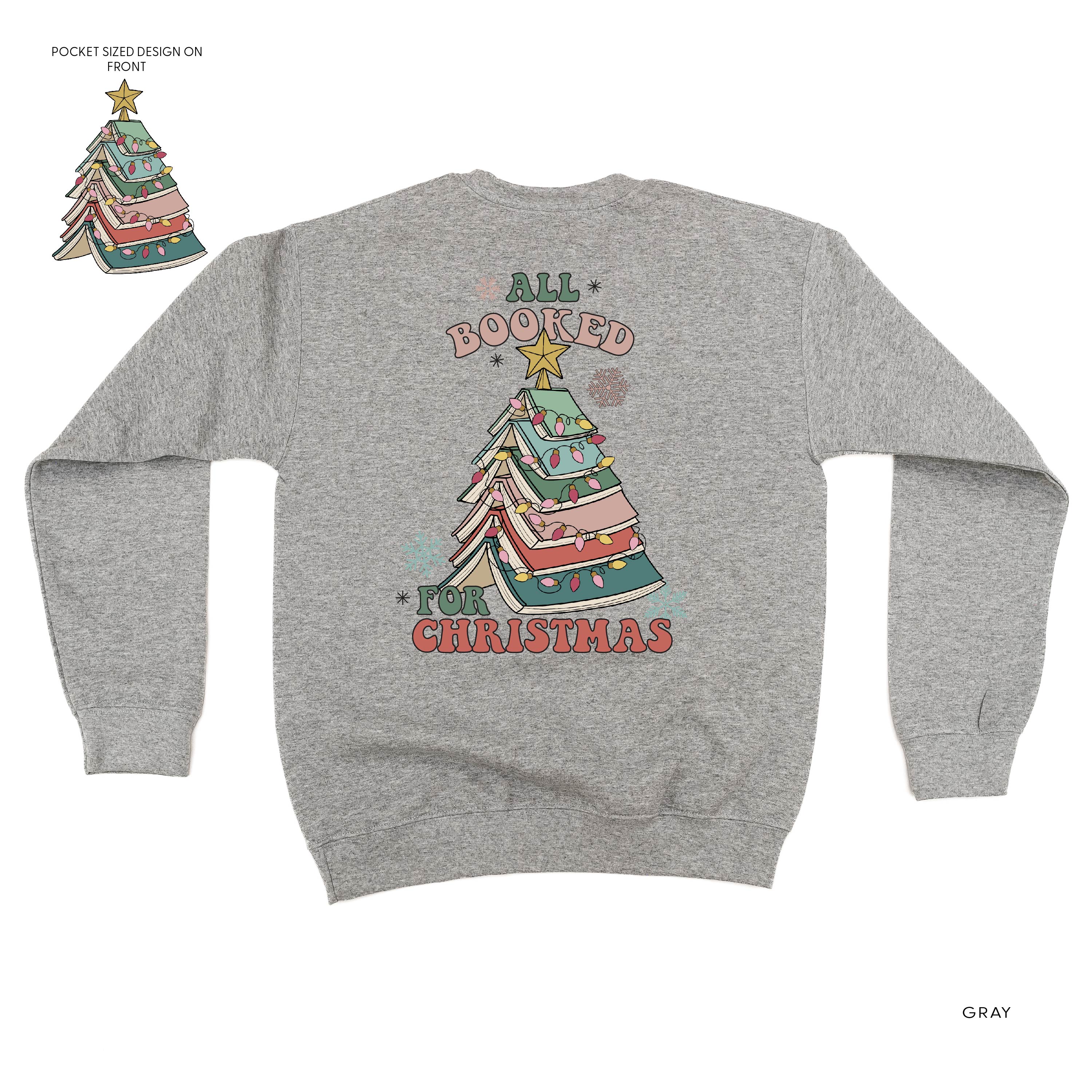 All Booked For Christmas - Basic Fleece - Image 5