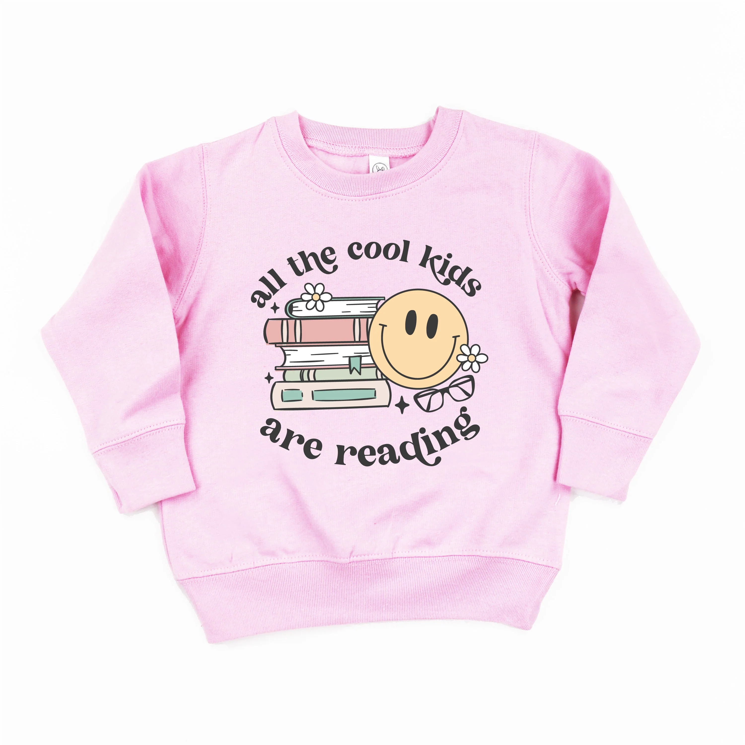 All the Cool Kids Are Reading - Child Sweater - Image 4