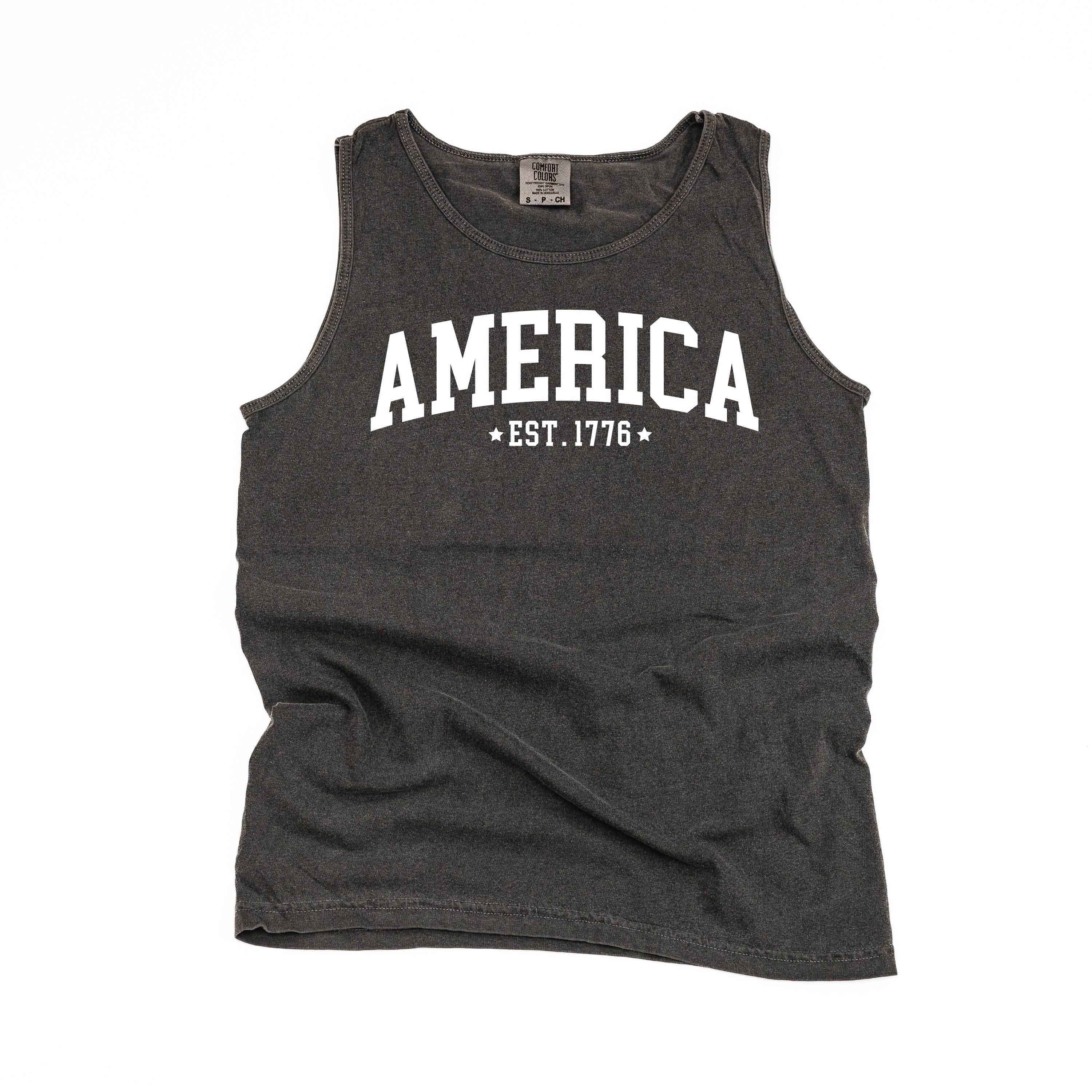 America Est. 1776 - Comfort Colors TANK - Image 4