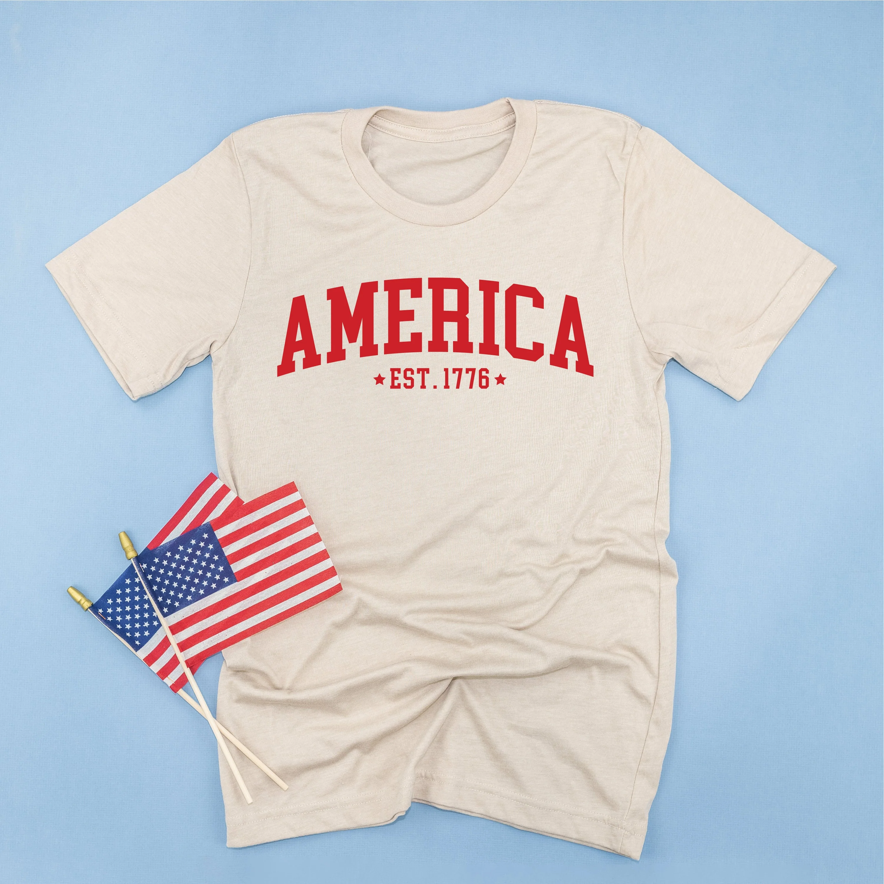America Est. 1776 - Unisex Tee - Image 3