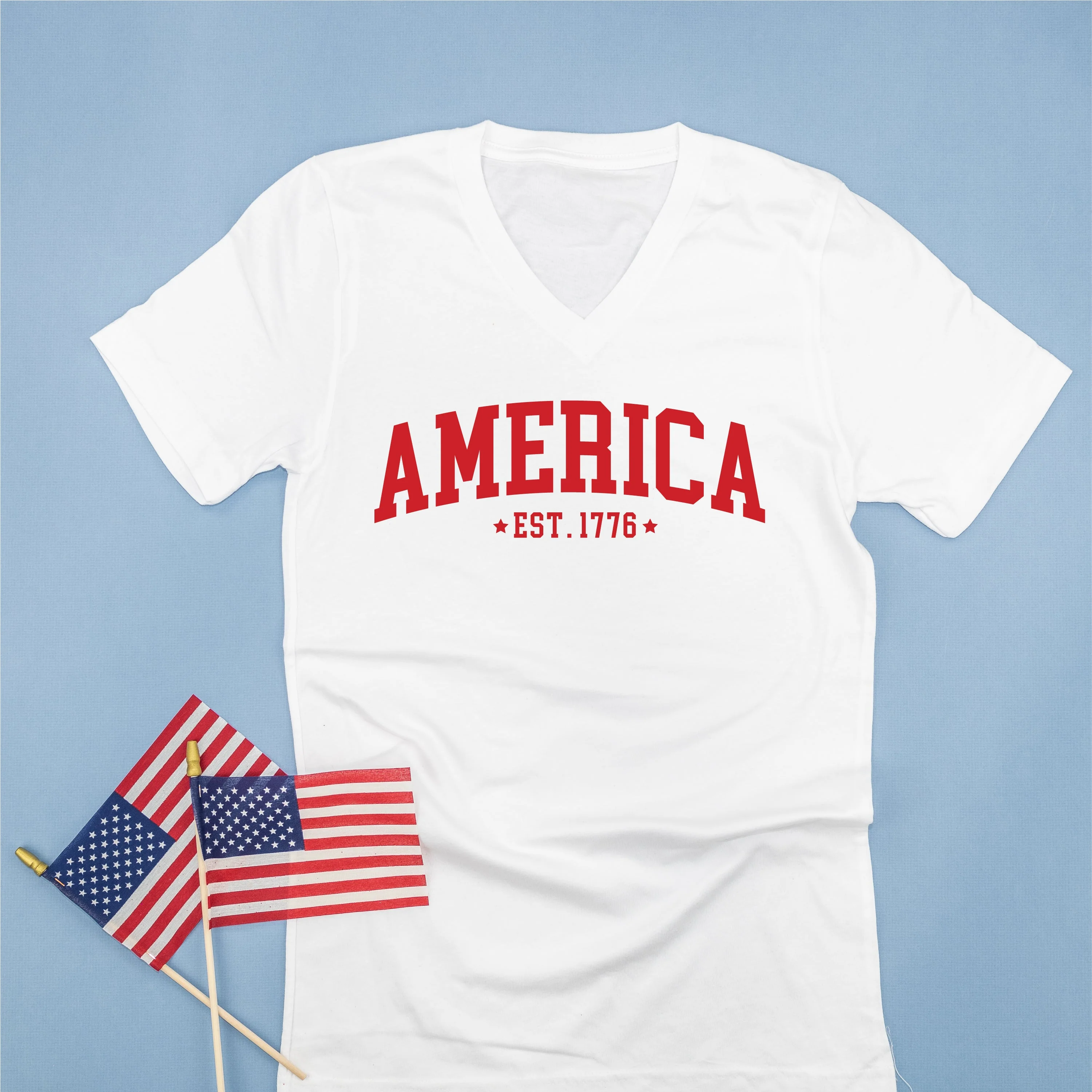 America Est. 1776 - Unisex Tee - Image 5