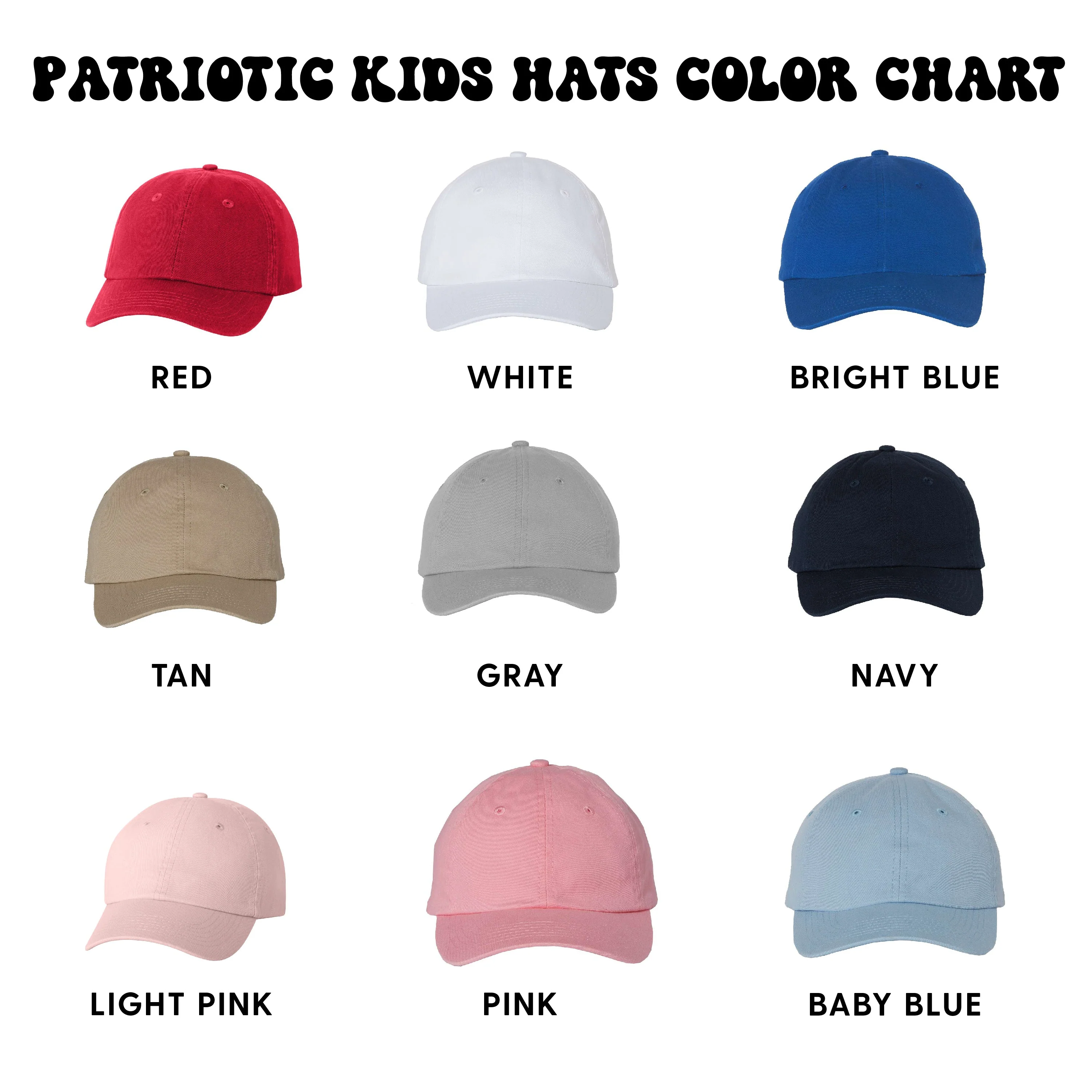 America (Star Above) - Child Baseball Cap - Image 2