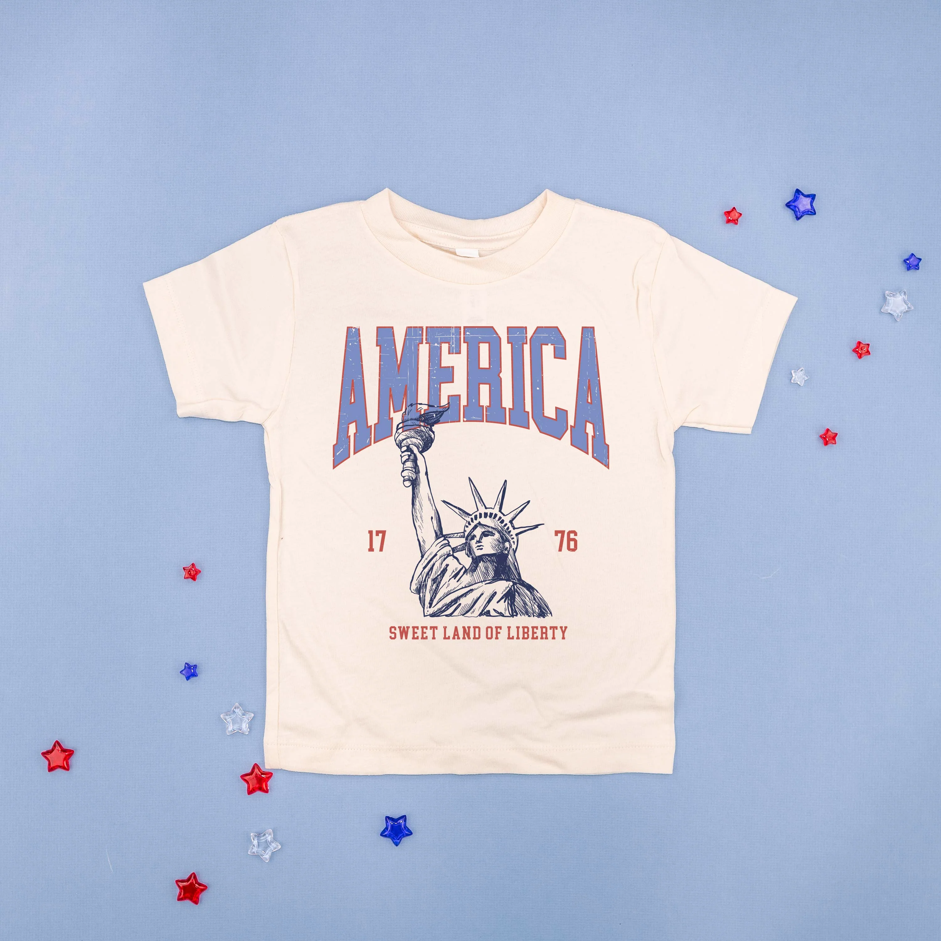 America - Sweet Land of Liberty - Child Tee - Image 3