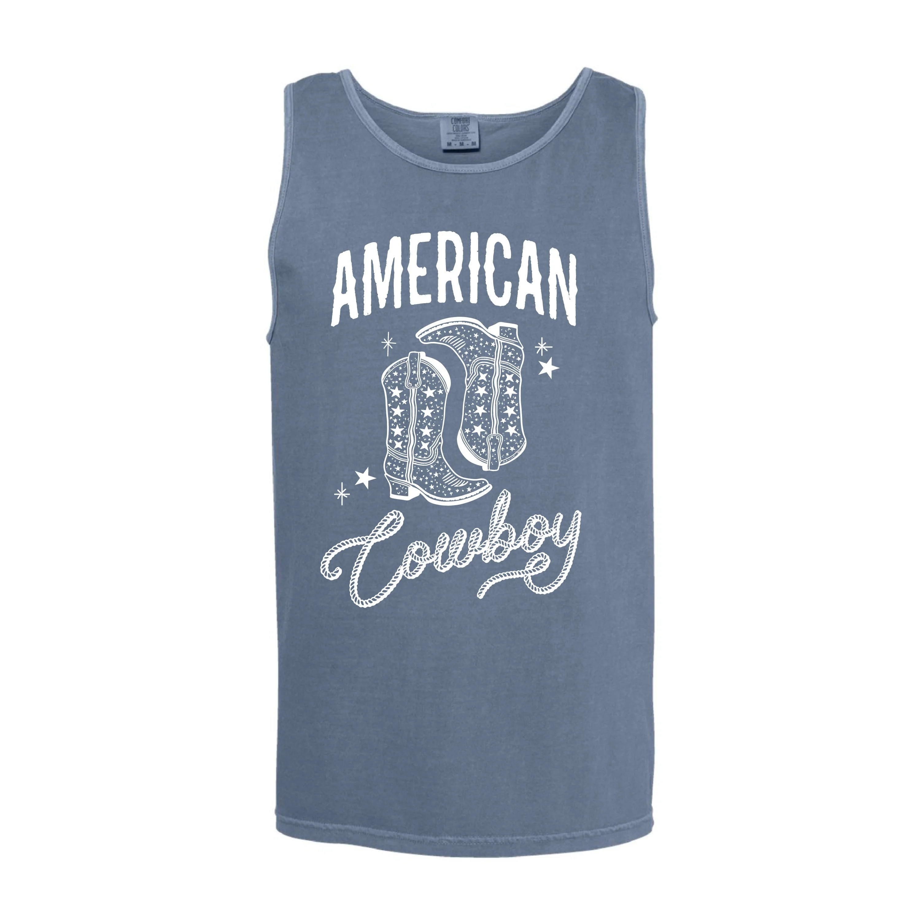 American Cowboy - Comfort Colors TANK - Image 3