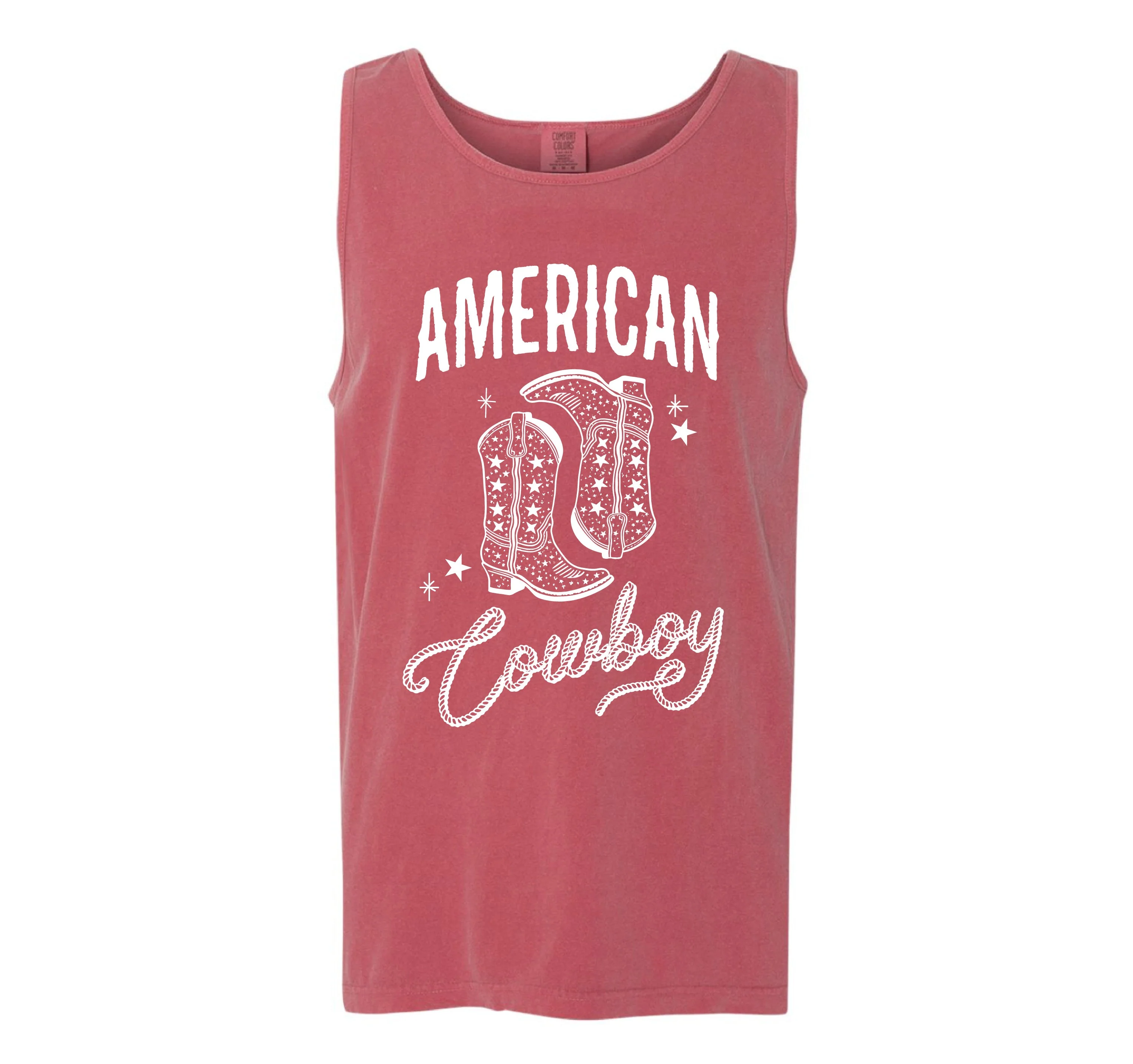 American Cowboy - Comfort Colors TANK - Image 6