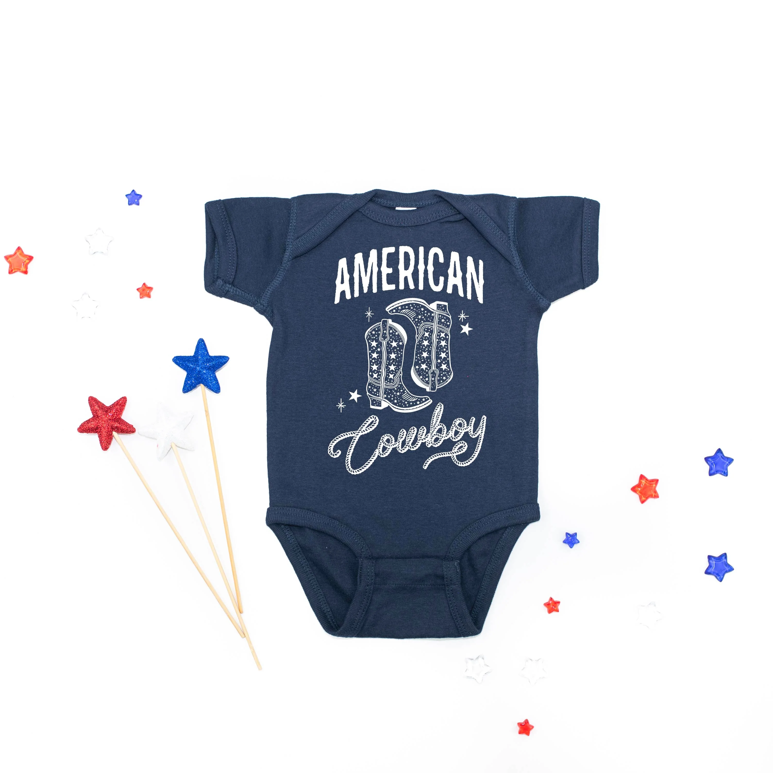 American Cowboy - Child Tee - Image 10
