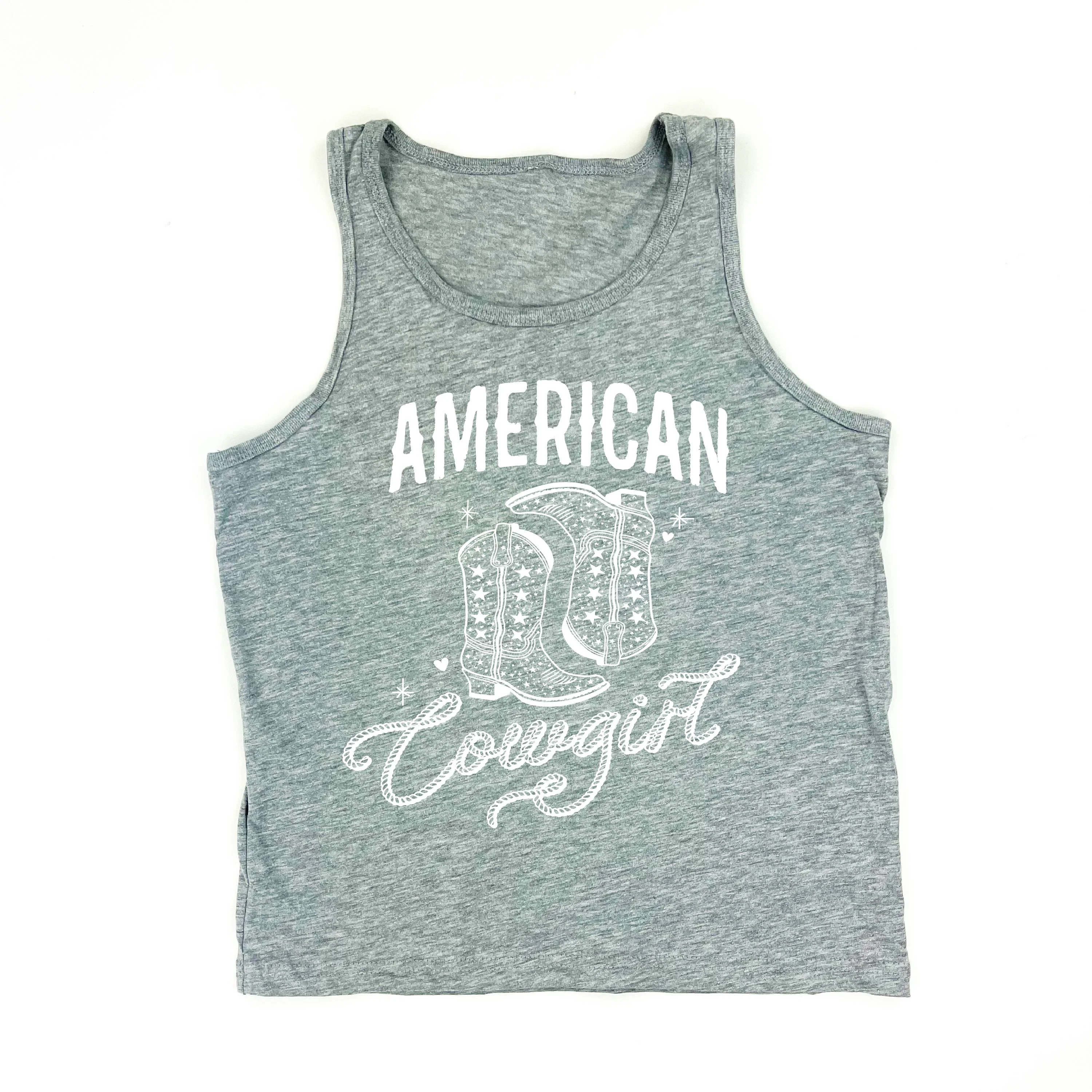 American Cowgirl - Child Jersey TANK - Image 3
