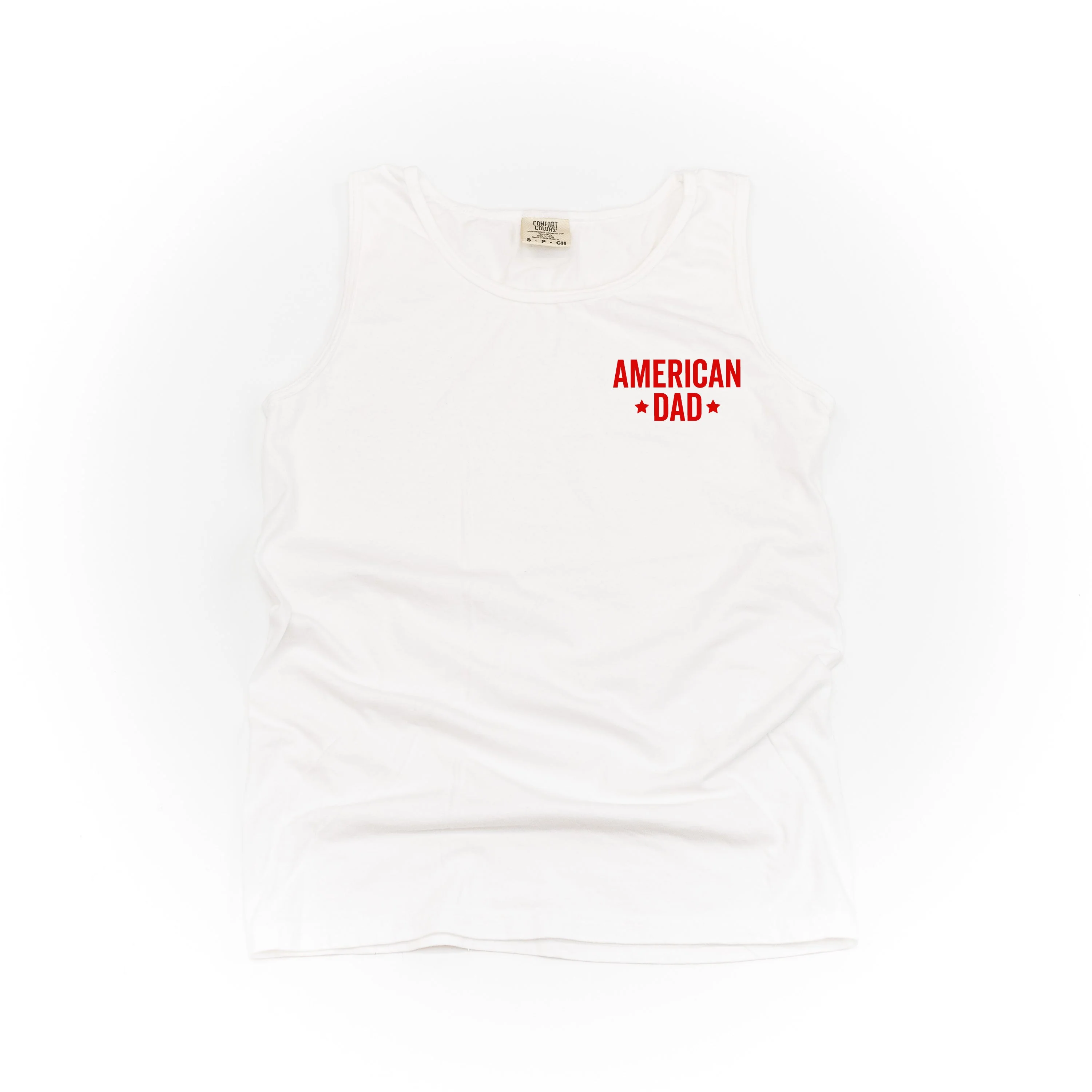 American Dad - Block (pocket) - Comfort Colors TANK - Image 4