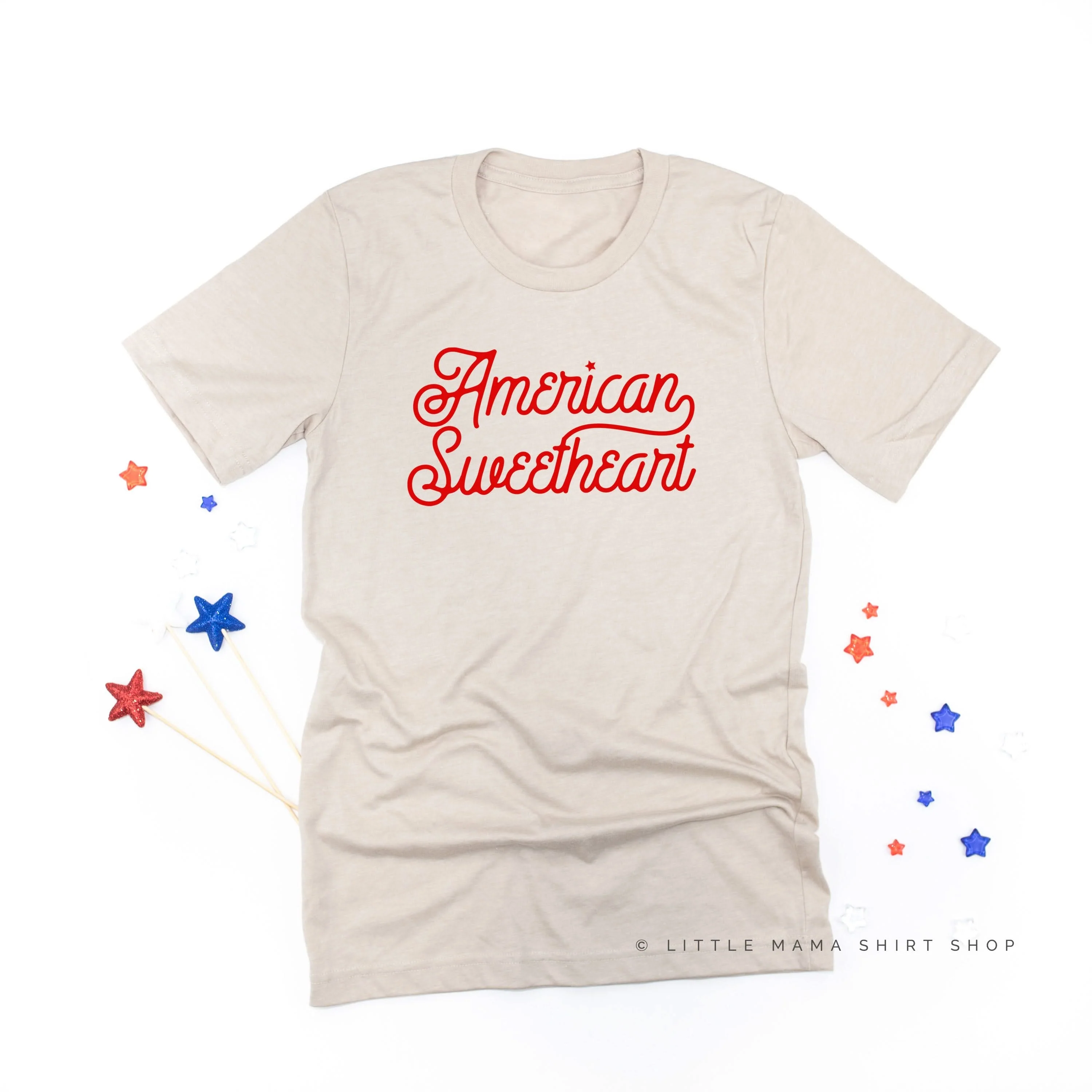 American Sweetheart - Script - Unisex Tee - Image 5
