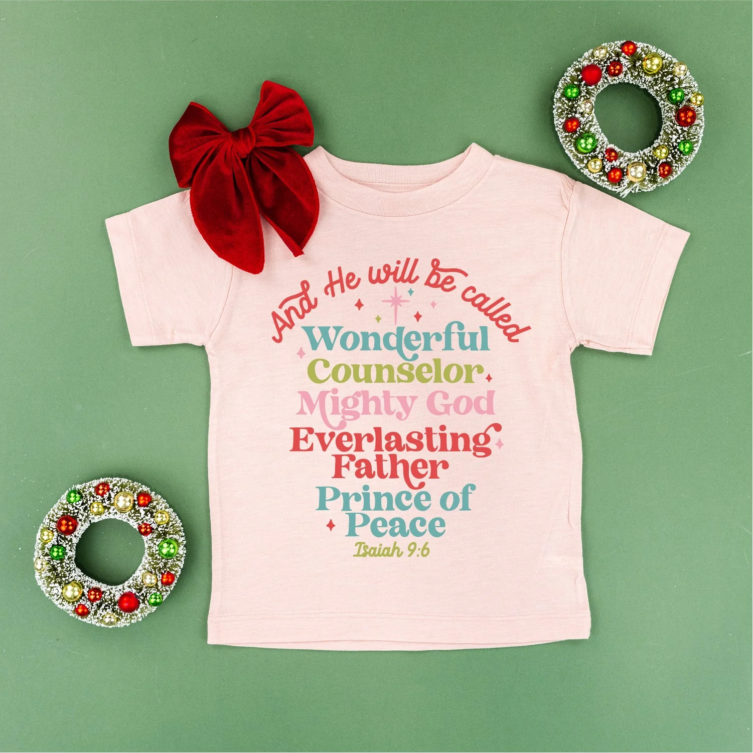 And He Will Be Called...Prince Of Peace - Child Tee - Image 4