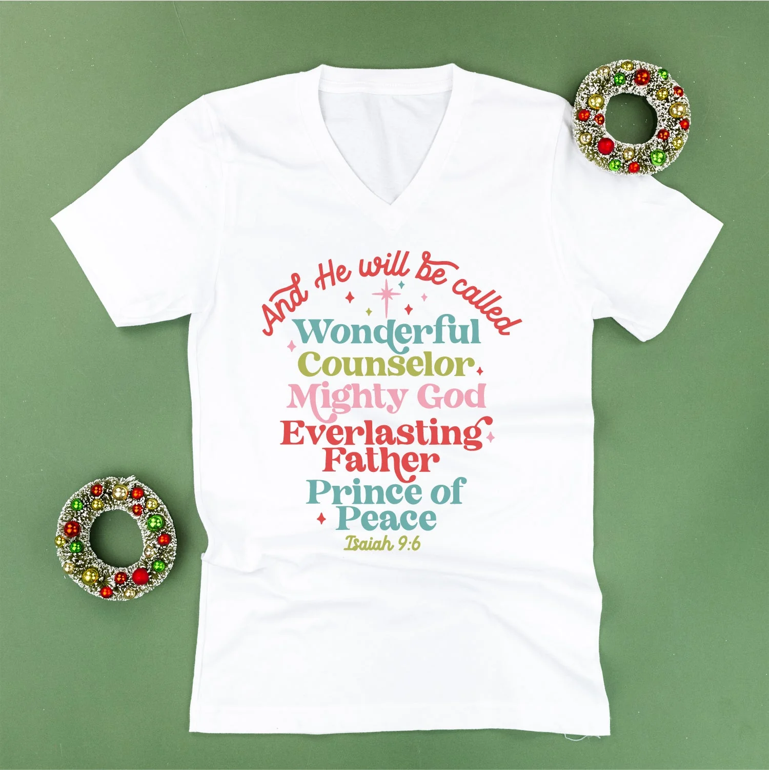 And He Will Be Called...Prince Of Peace - Unisex Tee - Image 3