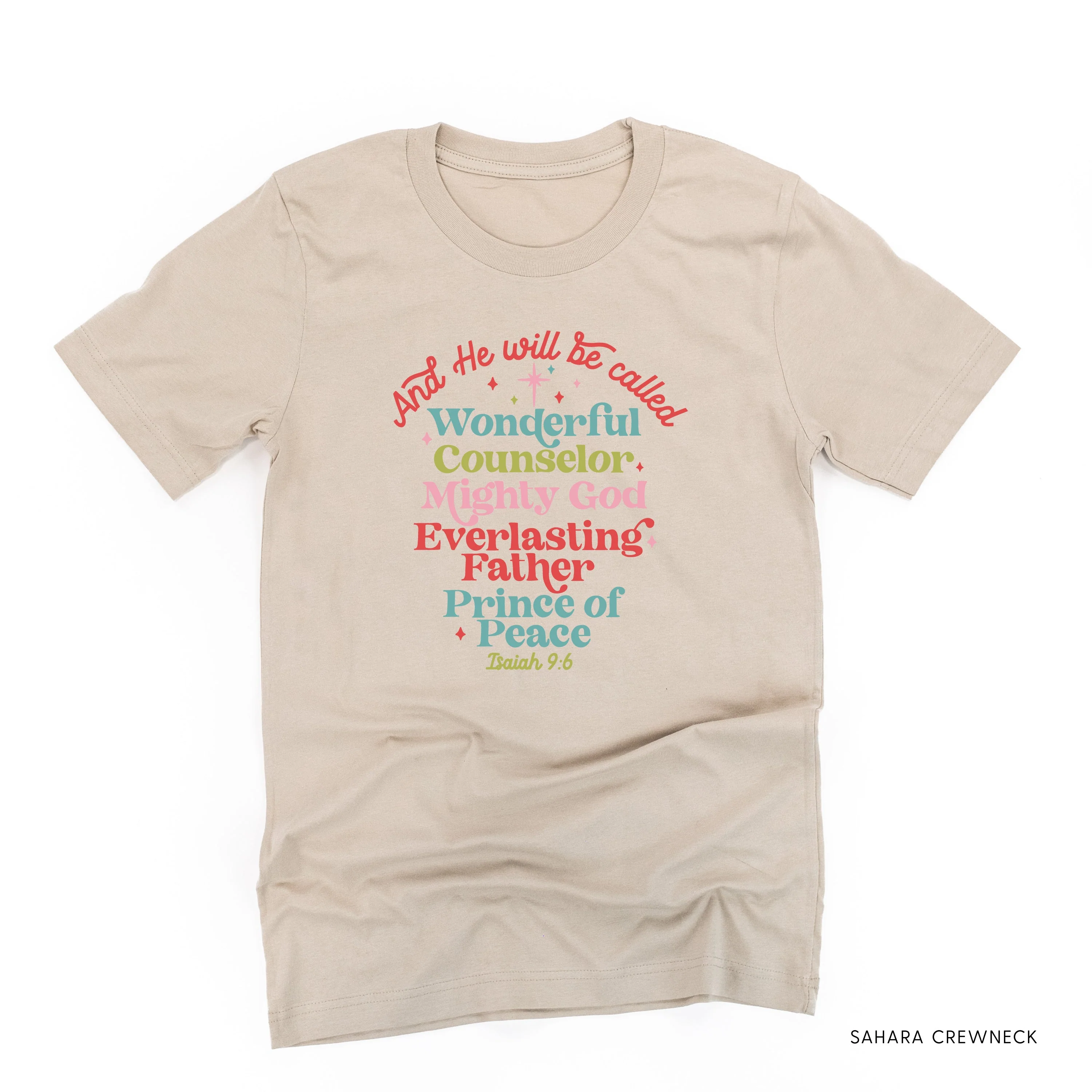 And He Will Be Called...Prince Of Peace - Unisex Tee - Image 6