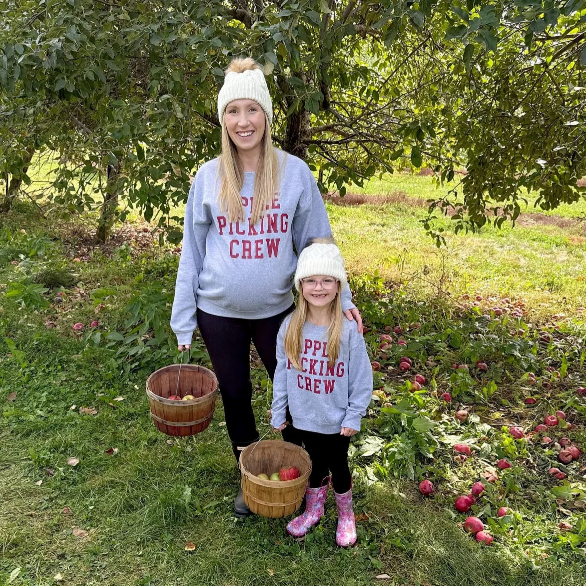 Apple Picking Crew - BASIC Fleece - Image 3