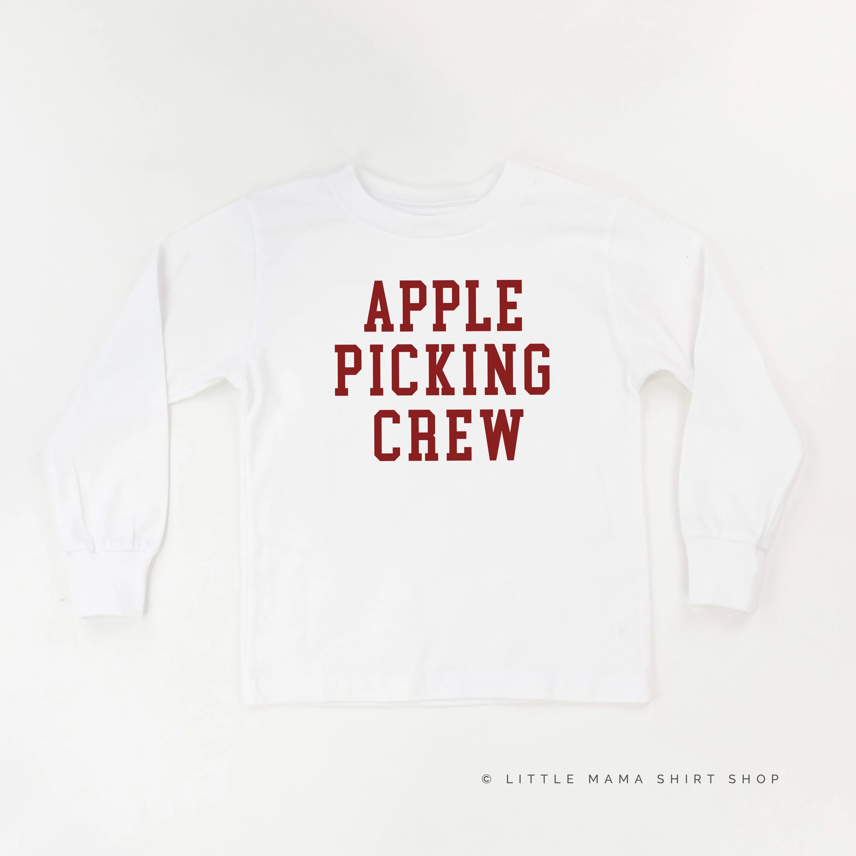 Apple Picking Crew - Child Long Sleeve Tee - Image 4