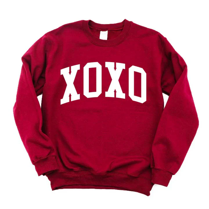 Arched XOXO - Varsity - Basic Fleece - Image 8