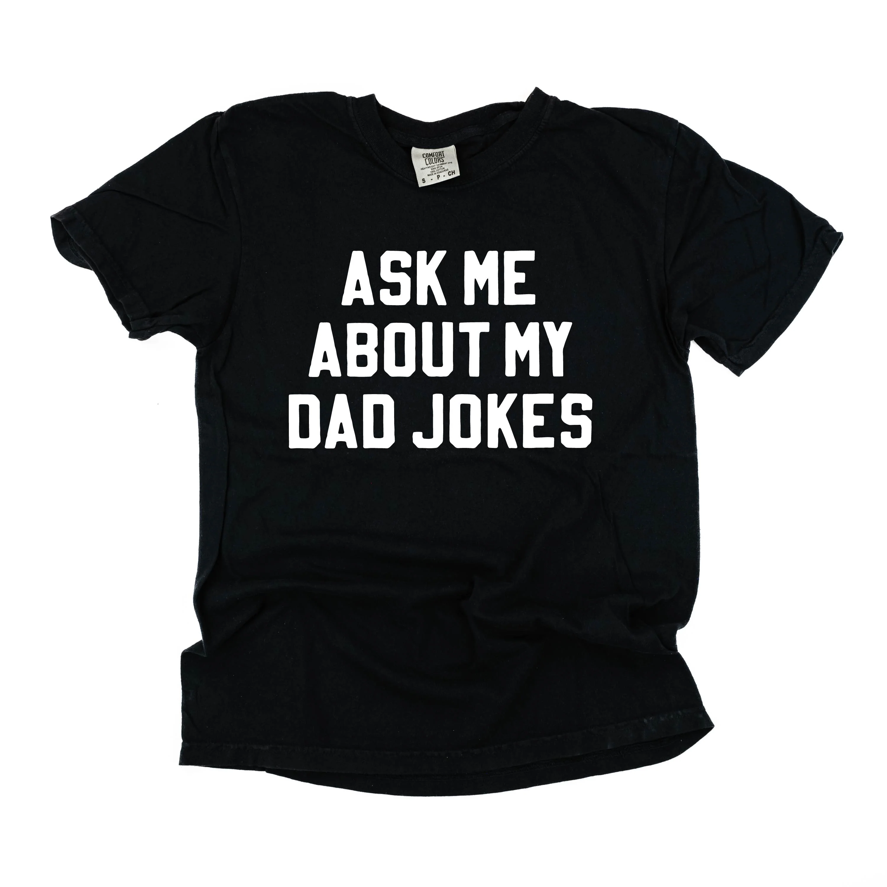Ask Me About My Dad Jokes - Comfort Colors Tee - Image 3