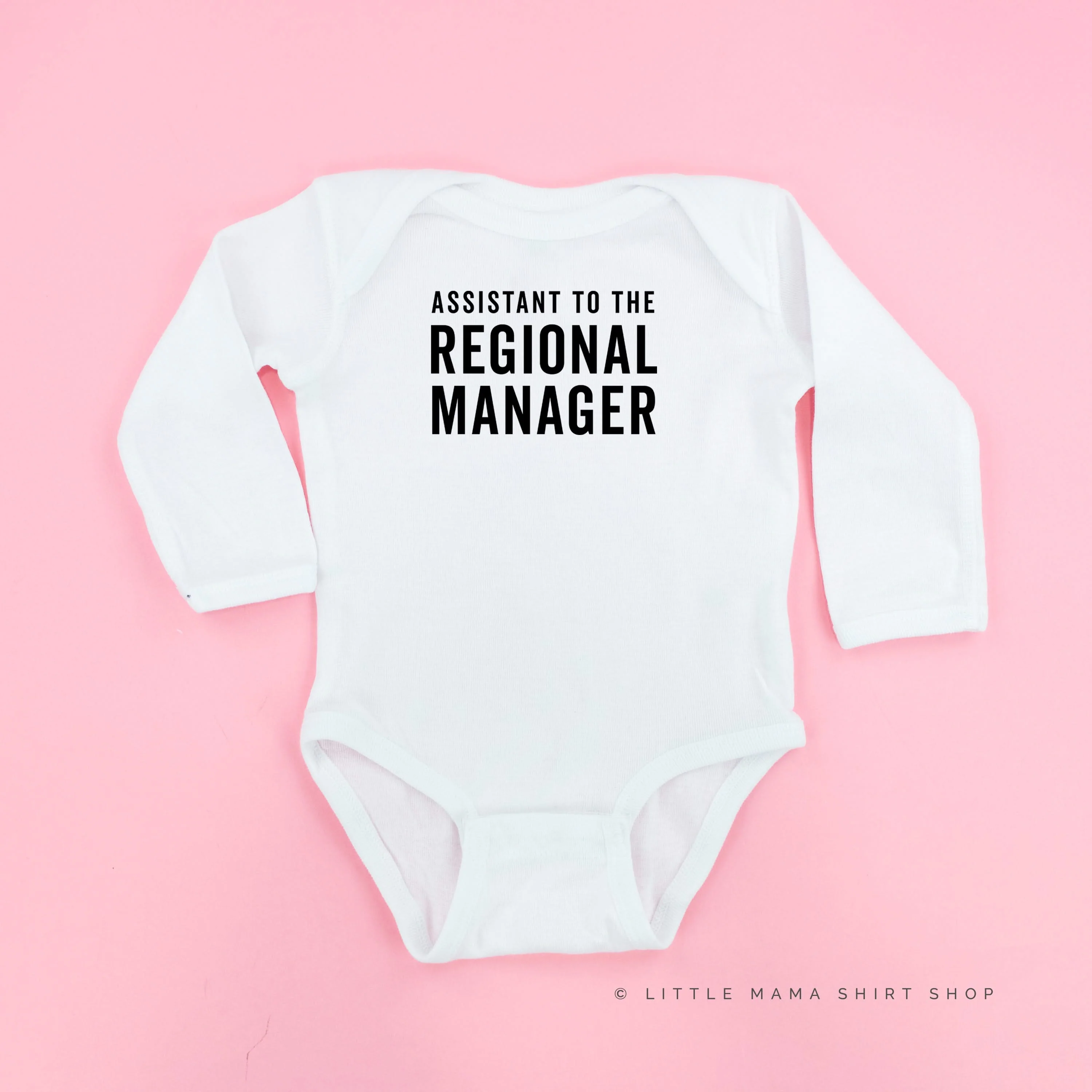 Assistant To The Regional Manager - Child Long Sleeve Tee - Image 7