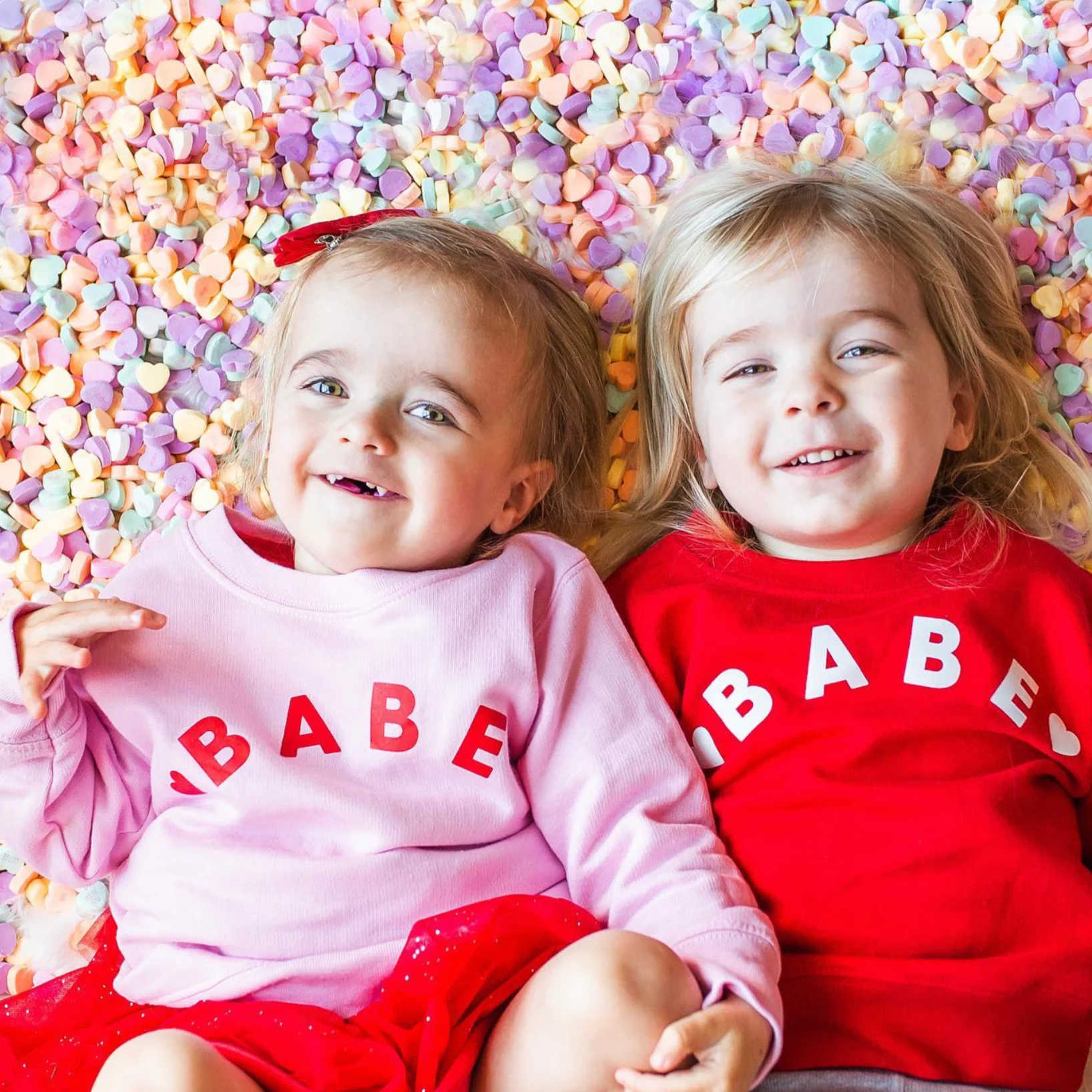 Babe (Two Hearts) - Child Sweater - Image 17