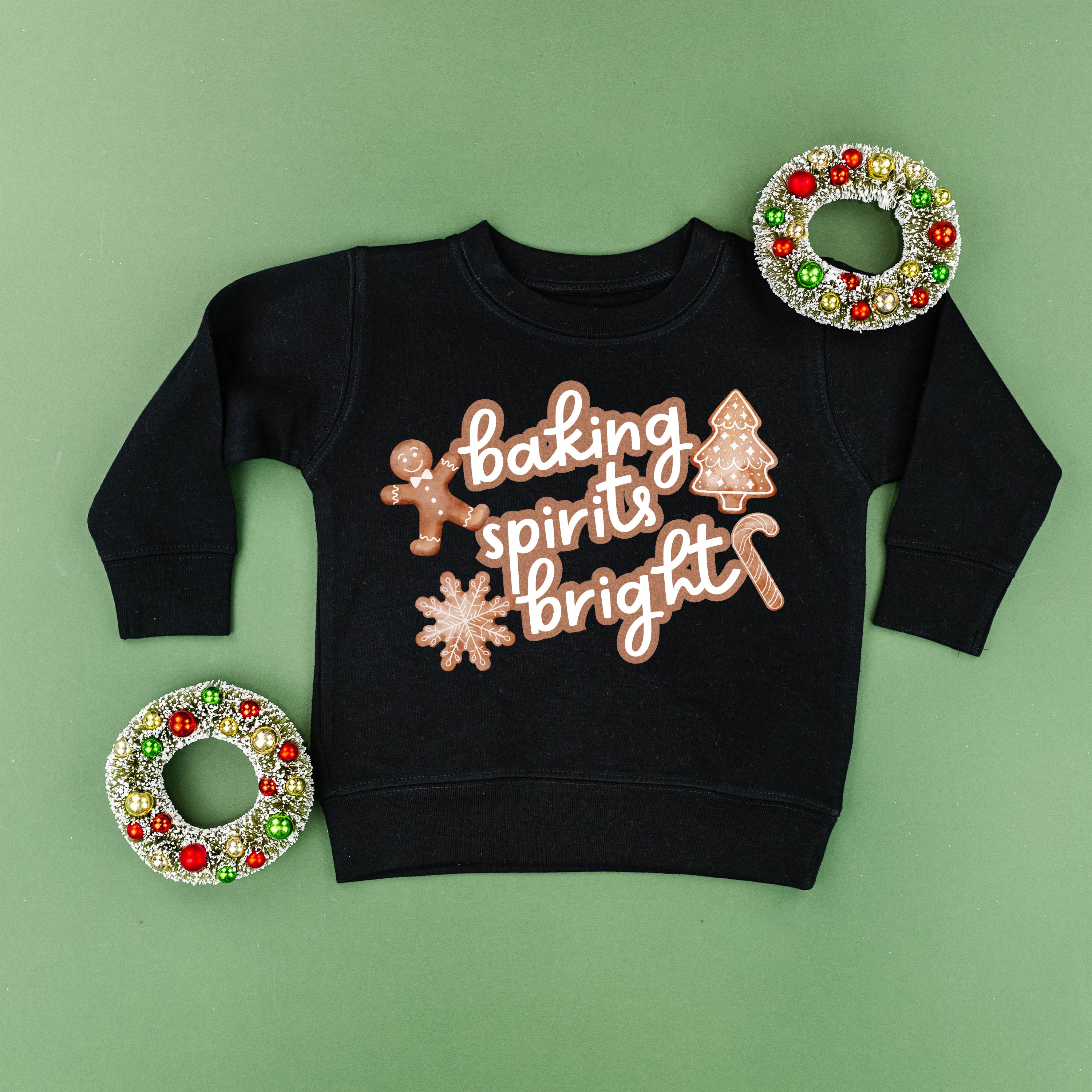 Baking Spirits Bright - Child Sweater - Image 4