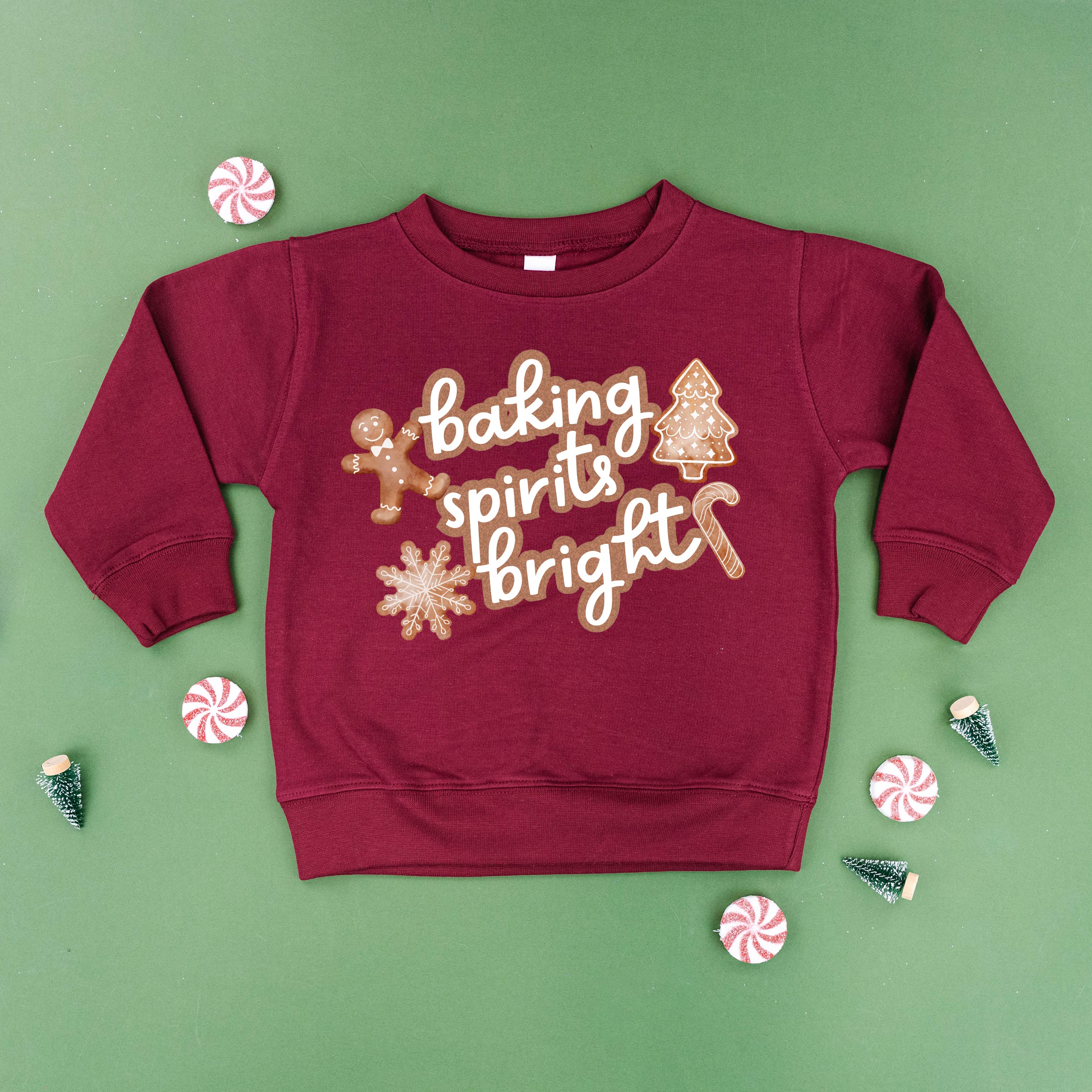 Baking Spirits Bright - Child Sweater - Image 7