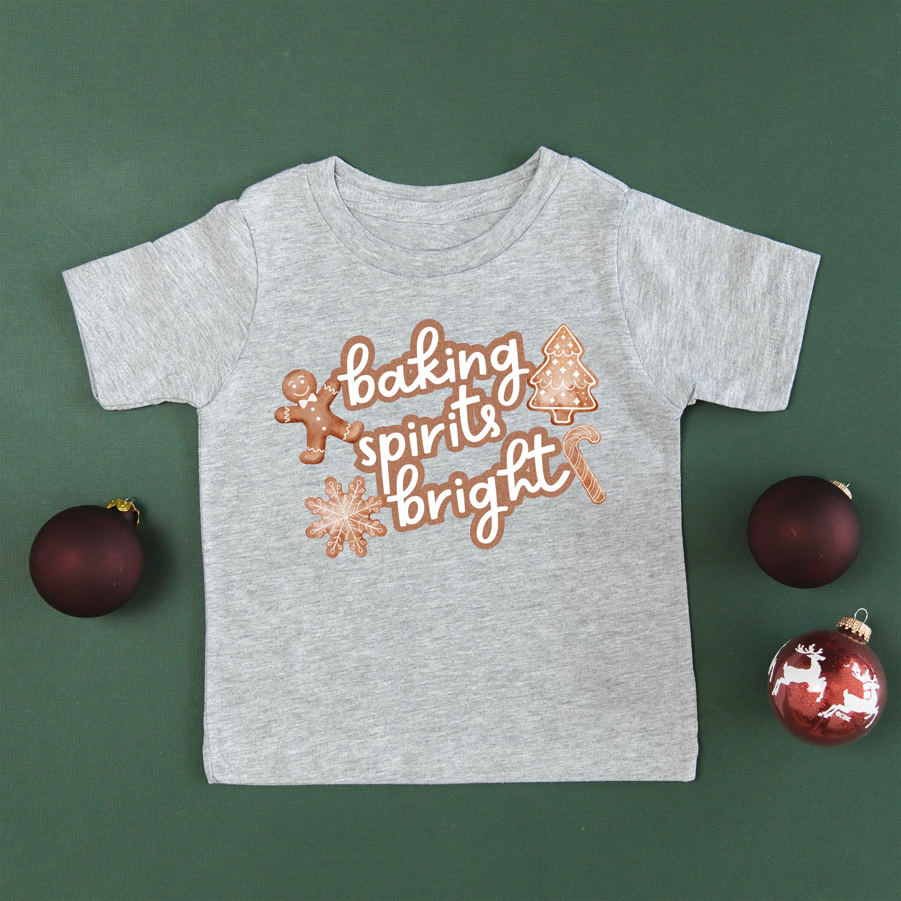 Baking Spirits Bright - Child Tee - Image 6